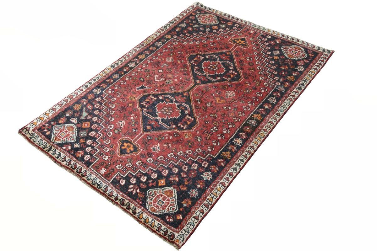 Orientteppich 12 mm Orientteppich rechteckig, / Nain Handgeknüpfter Höhe: Perserteppich, Trading, Ghashghai 111x163