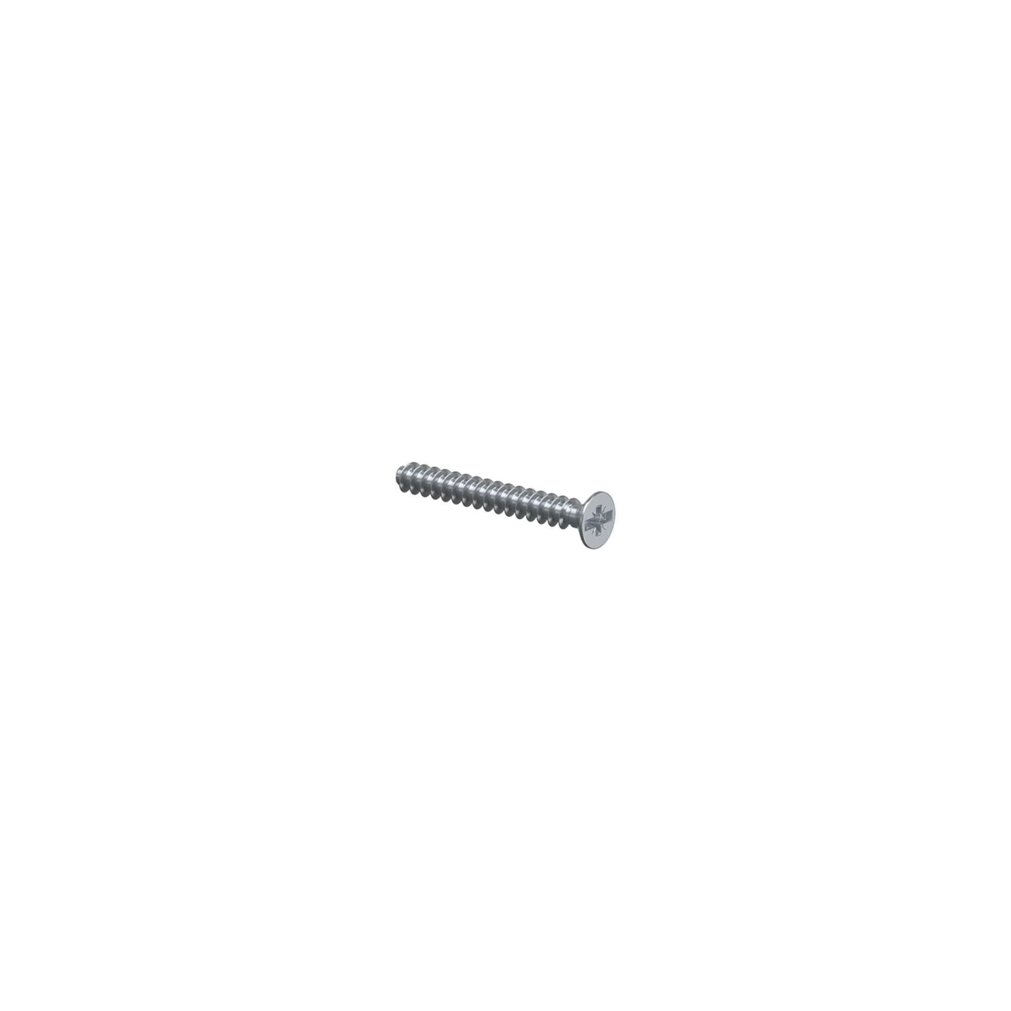 Kaiser Kreuzschlitz-Bit Kaiser Geräteschraube, PlusMinus 3,2x25mm, gvz 2472-25 100 Stk