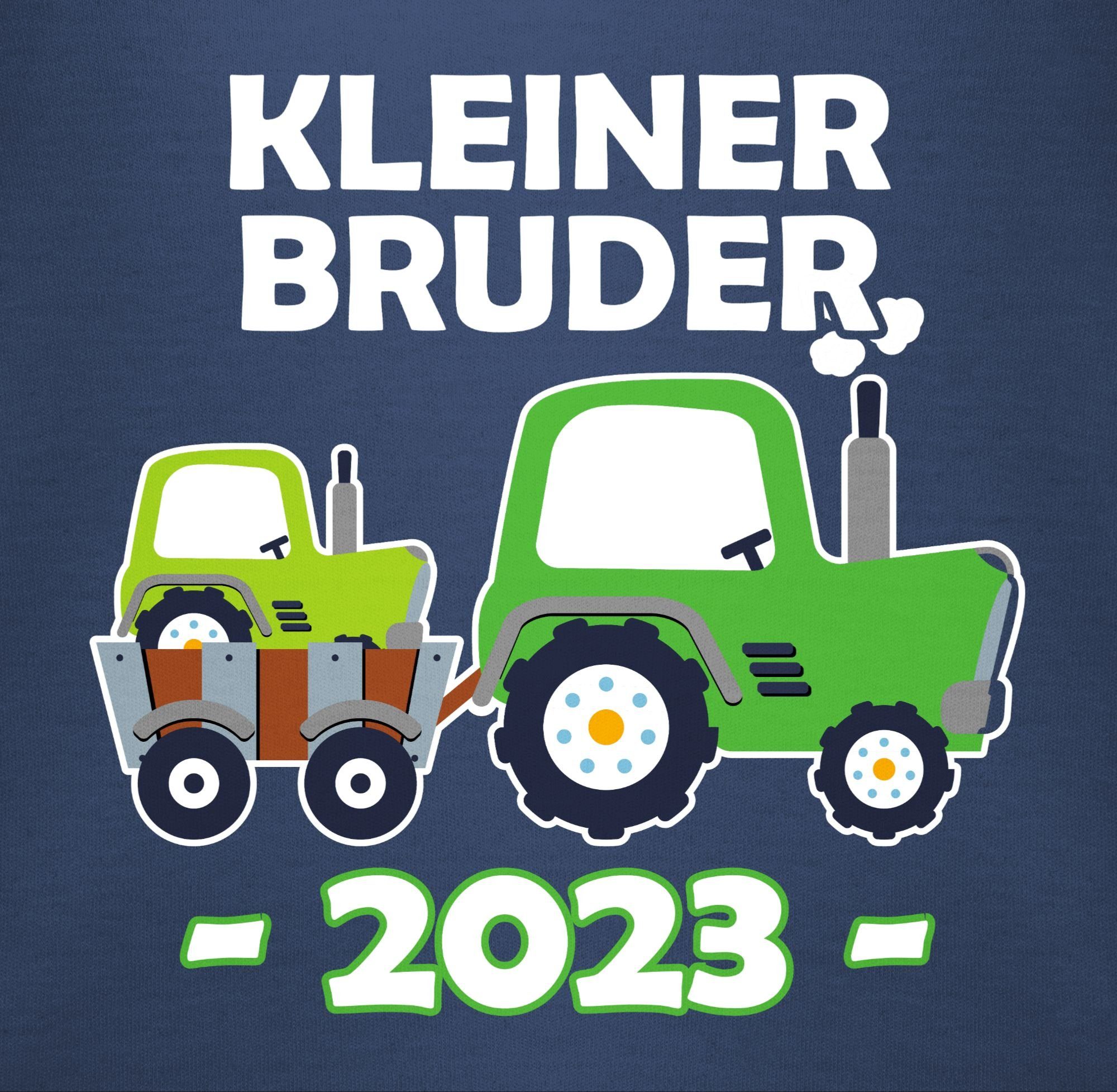 1 Bruder Bruder Kleiner Shirtracer Traktor Blau 2023 Navy Shirtbody Kleiner
