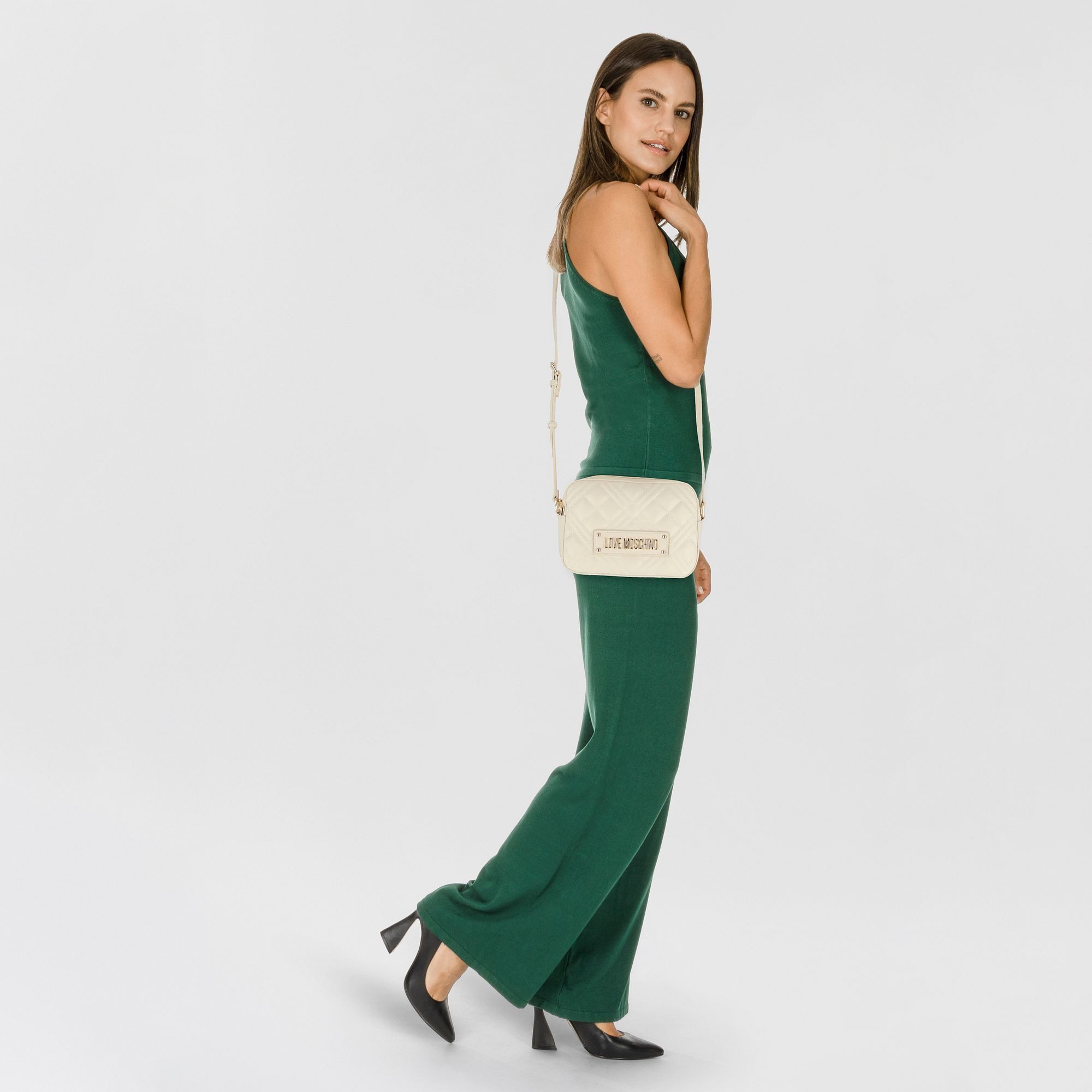LOVE MOSCHINO Umhängetasche Quilted, Polyurethan
