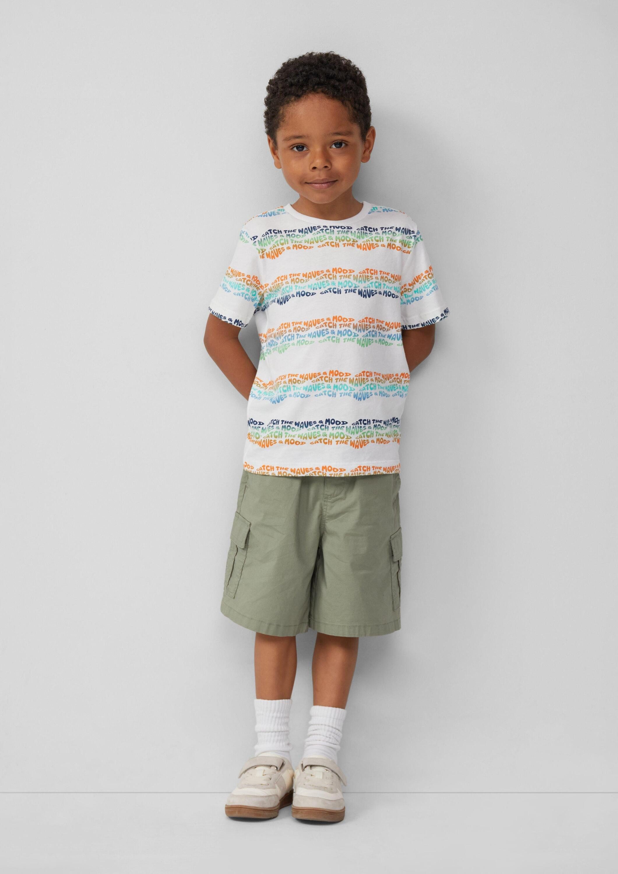 s.Oliver Shorts Hose Bermuda im Loose Fit mit Cargotaschen