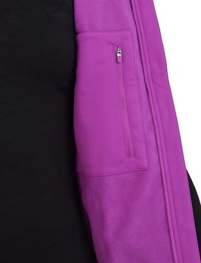 TCA Kurzjacke TCA Damen Flyweight Windweste mit Reißverschlusstaschen - Lila