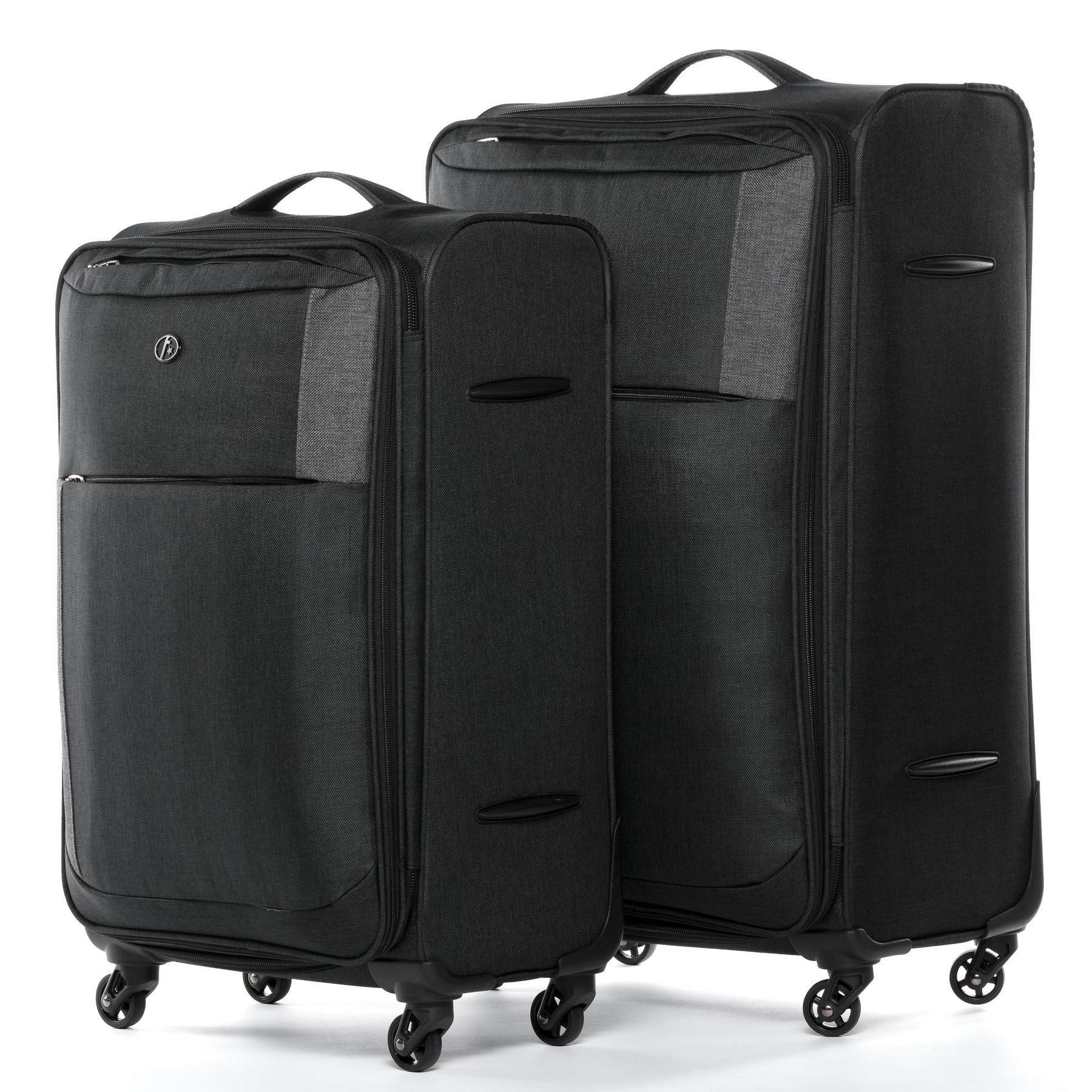 FERGÉ Kofferset 3 Rollkoffer Premium Rollen, 4 Saint-Tropez, Reisekoffer Koffer erweiterbar teilig 3er Set, Weichschale Trolley