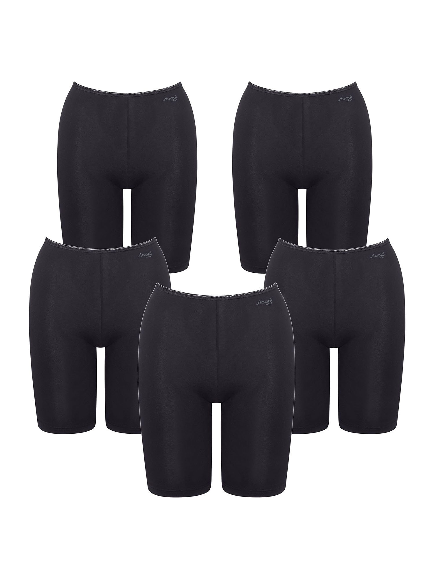 sloggi Radlerhose Pure Comfort Long (5-tlg) günstig online kaufen