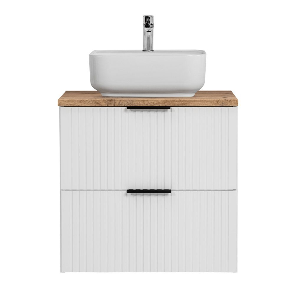 Lomadox Waschtisch ADELAIDE-56-WHITE, 60cm, weiß mit günstig online kaufen