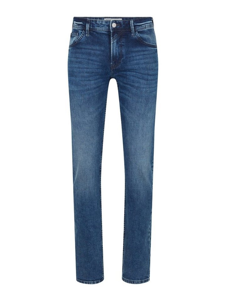 TOM TAILOR Denim Heren Jeans Aedan Straight, 10150 - Bright Blue Denim, 32W / 32L TOM TAILOR Denim Heren Jeans Aedan Straight, 10150 - Bright Blue Denim, 32W / 32L