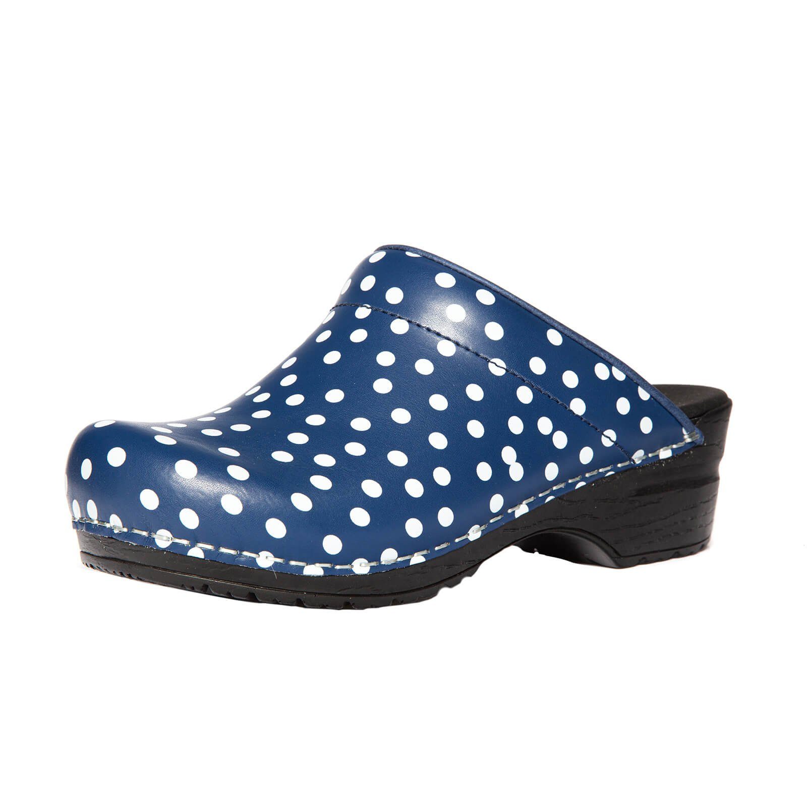 Sanita Original-Fenja Open Clog Blue Sandale