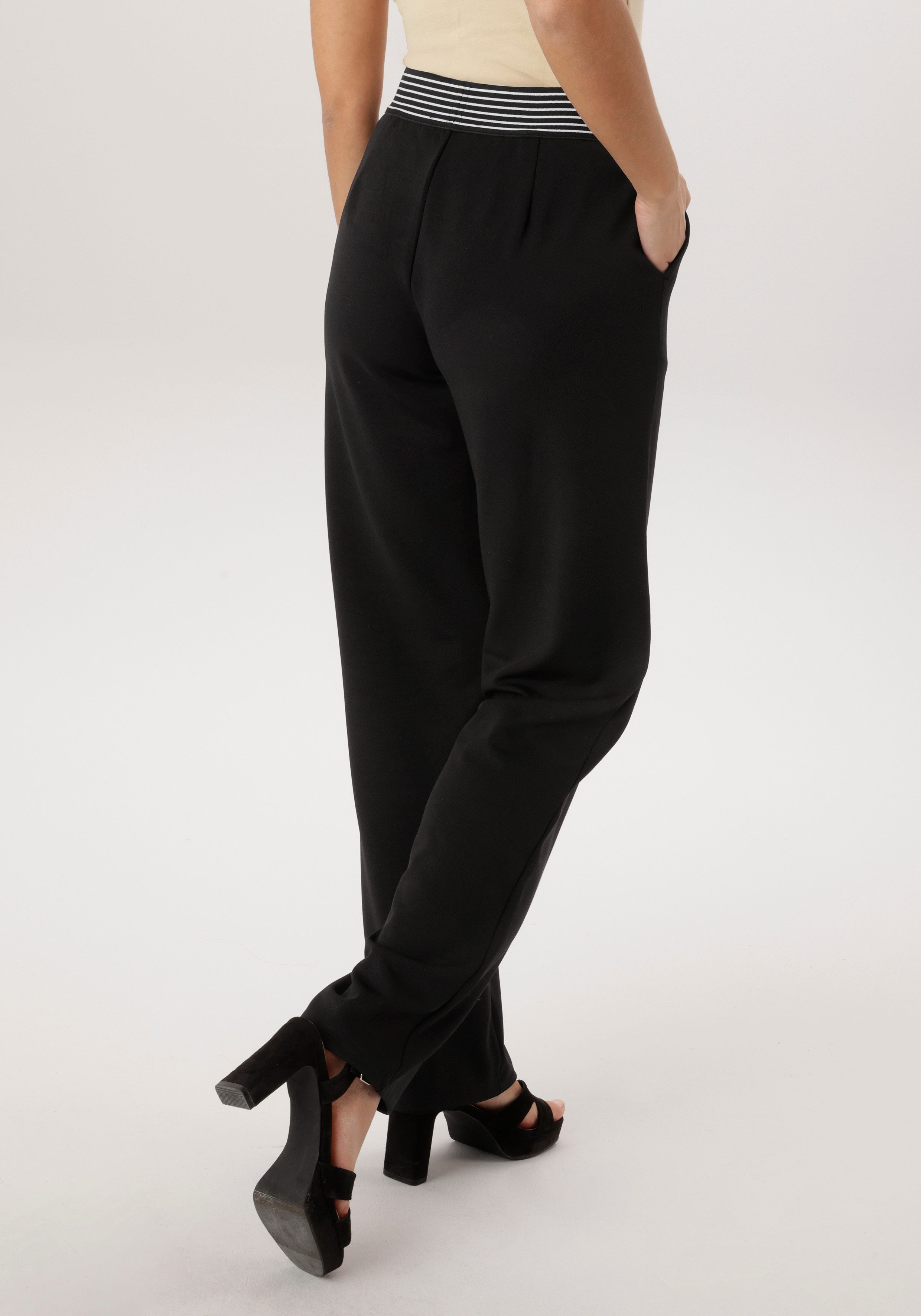 Aniston SELECTED Schlupfhose mit gestreifen Rundum-Gummizug - NEUE KOLLEKTION. € 49,99, (€ 49,99 pro 1 Stk).
