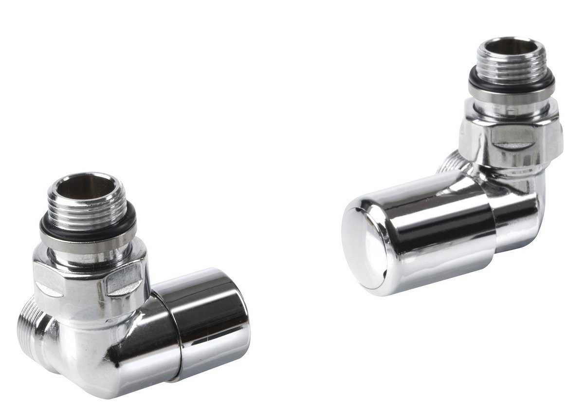 Aqualine Anschluss-Set FIRST CORNER Anschluss-Set, rechts, Chrom, Aqualine-CP920S