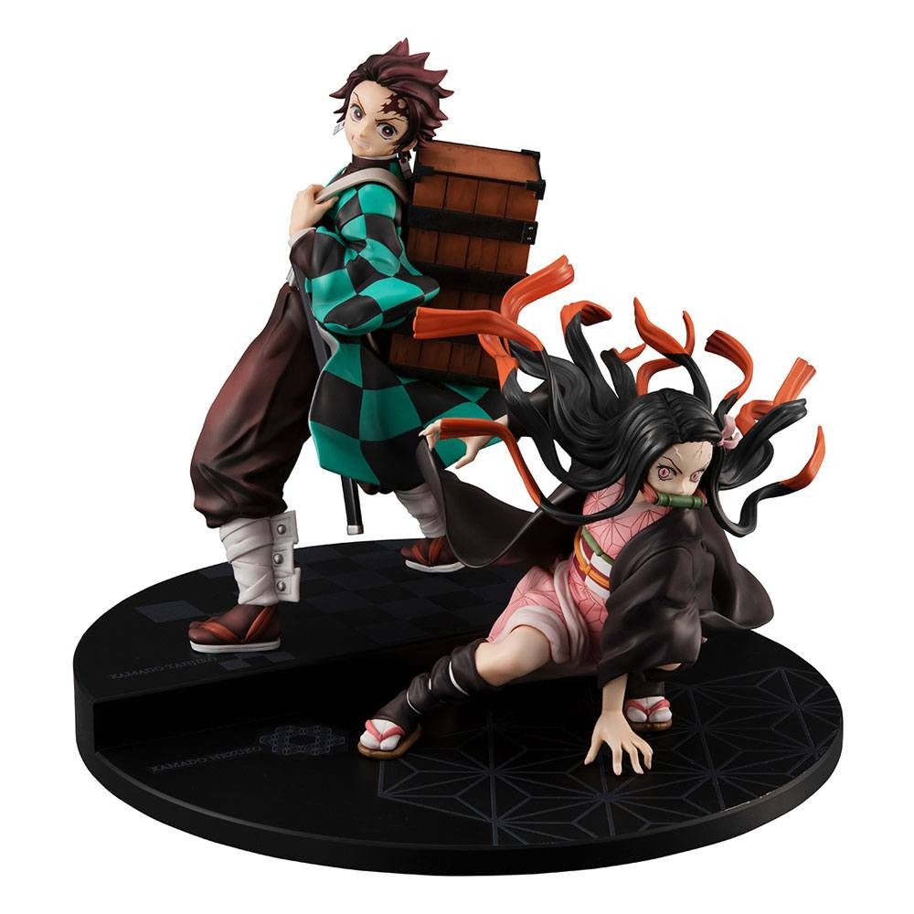 MegaHouse Sammelfigur Demon Slayer Kimetsu no Yaiba Precious G.E.M. Serie Kamado Brother & S