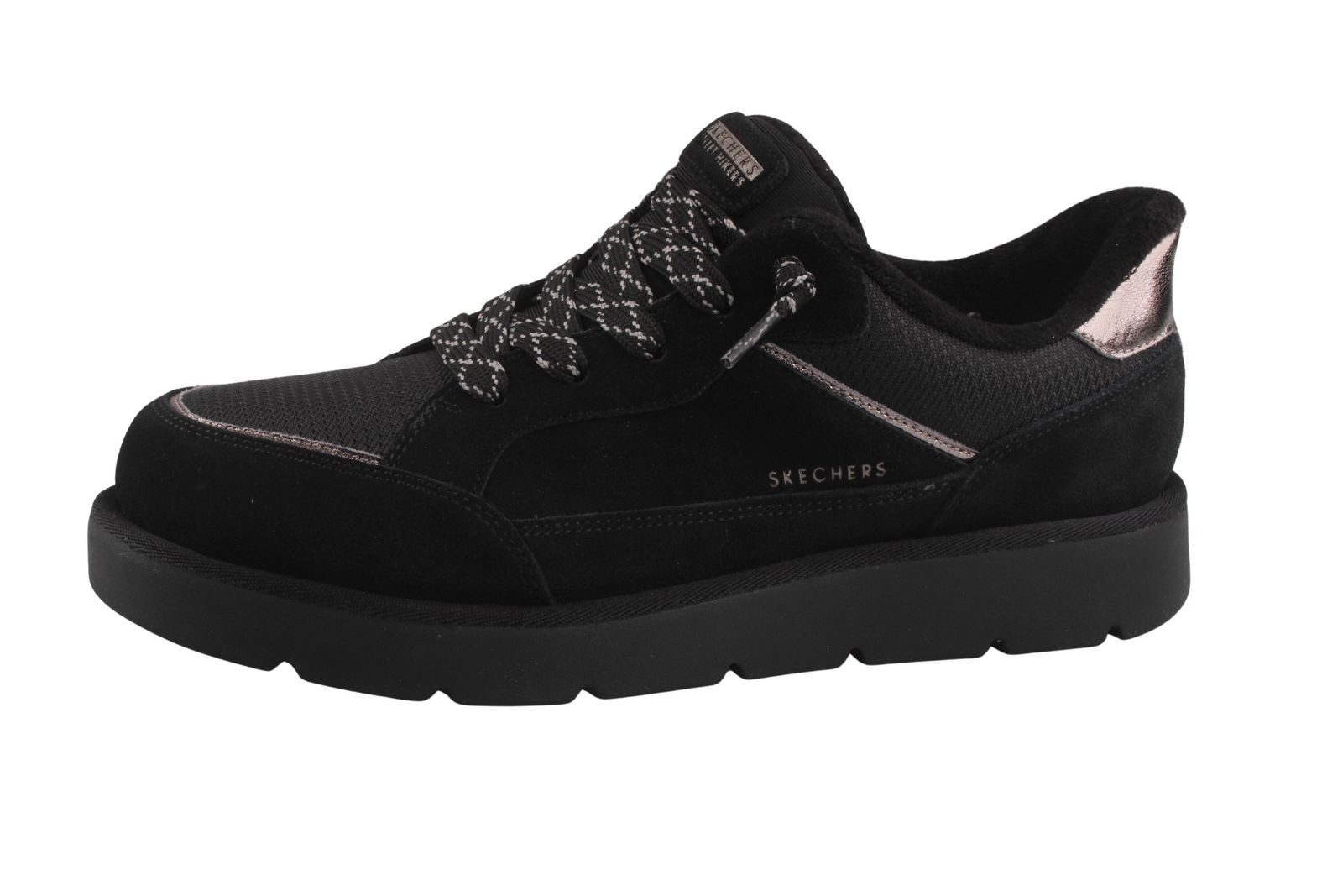 Skechers 190196-BBK Sneaker Slip-in Halbschuh mit rutschhemmender Profilsohle