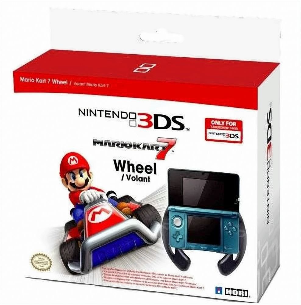 Hori Nintendo 3DS Mariokart 7 Wheel Gaming-Lenkrad (Set, 1 St)