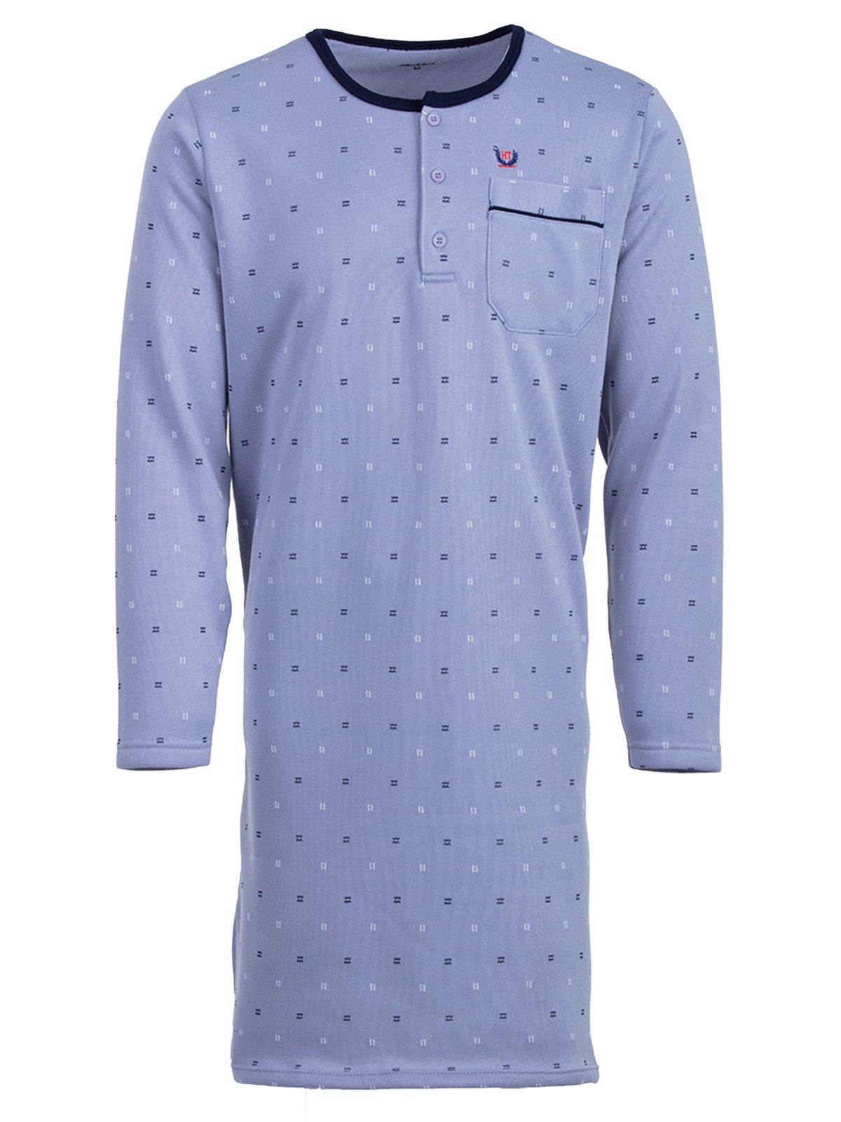 Henry Terre Nachthemd Thermo Nachthemd - Wave günstig online kaufen
