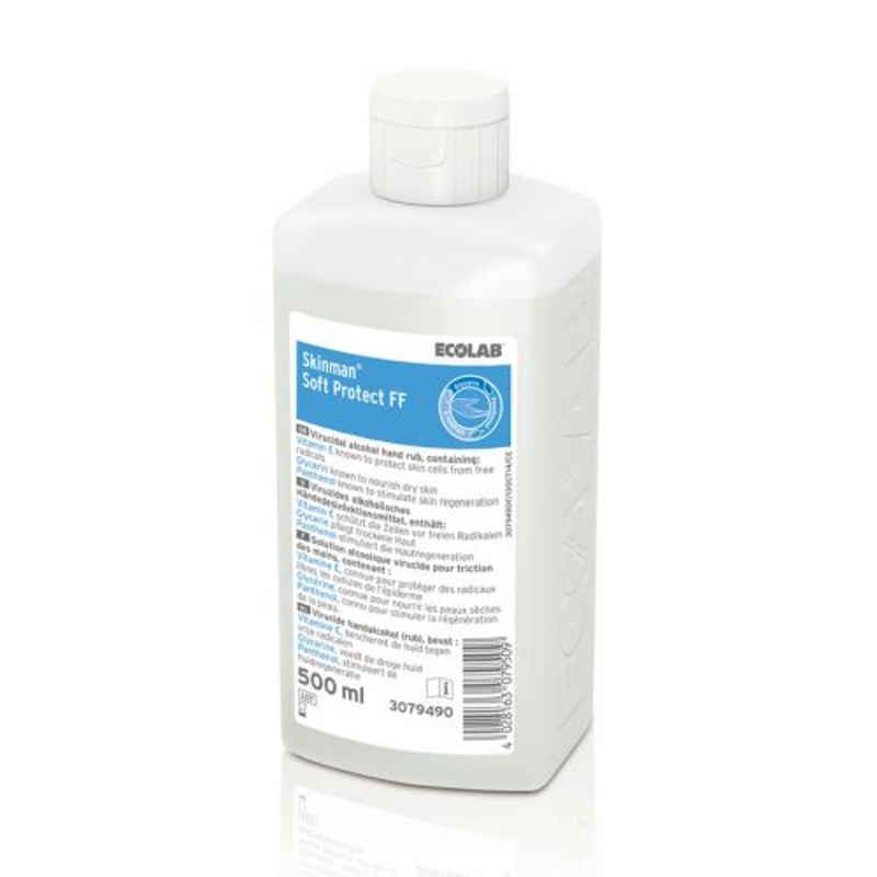 Ecolab Deutschland GmbH Skinman Soft Protect FF alkoholisches Desinfektionsmittel 500ml Hand-Desinfektionsmittel