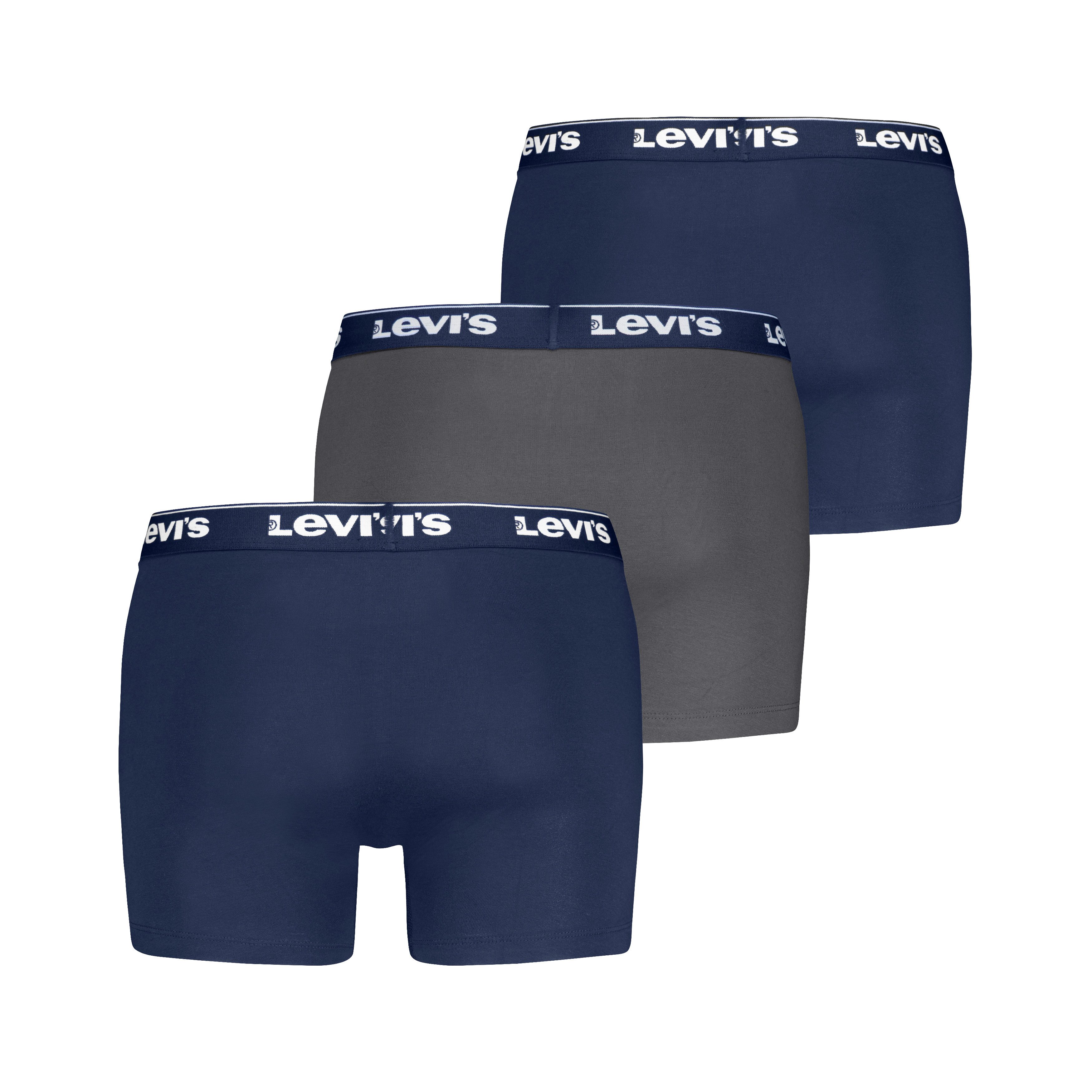 Levi's® Boxershorts LEVIS MEN REPEAT LOGO BOXER BRIEF 3P (3er Pack)