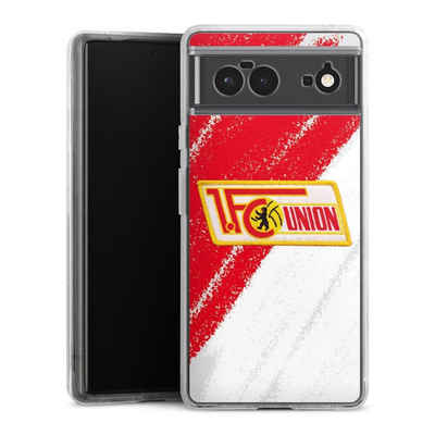 DeinDesign Handyhülle Offizielles Lizenzprodukt 1. FC Union Berlin Logo, Google Pixel 6 Hülle Bumper Case Handy Schutzhülle Smartphone Cover