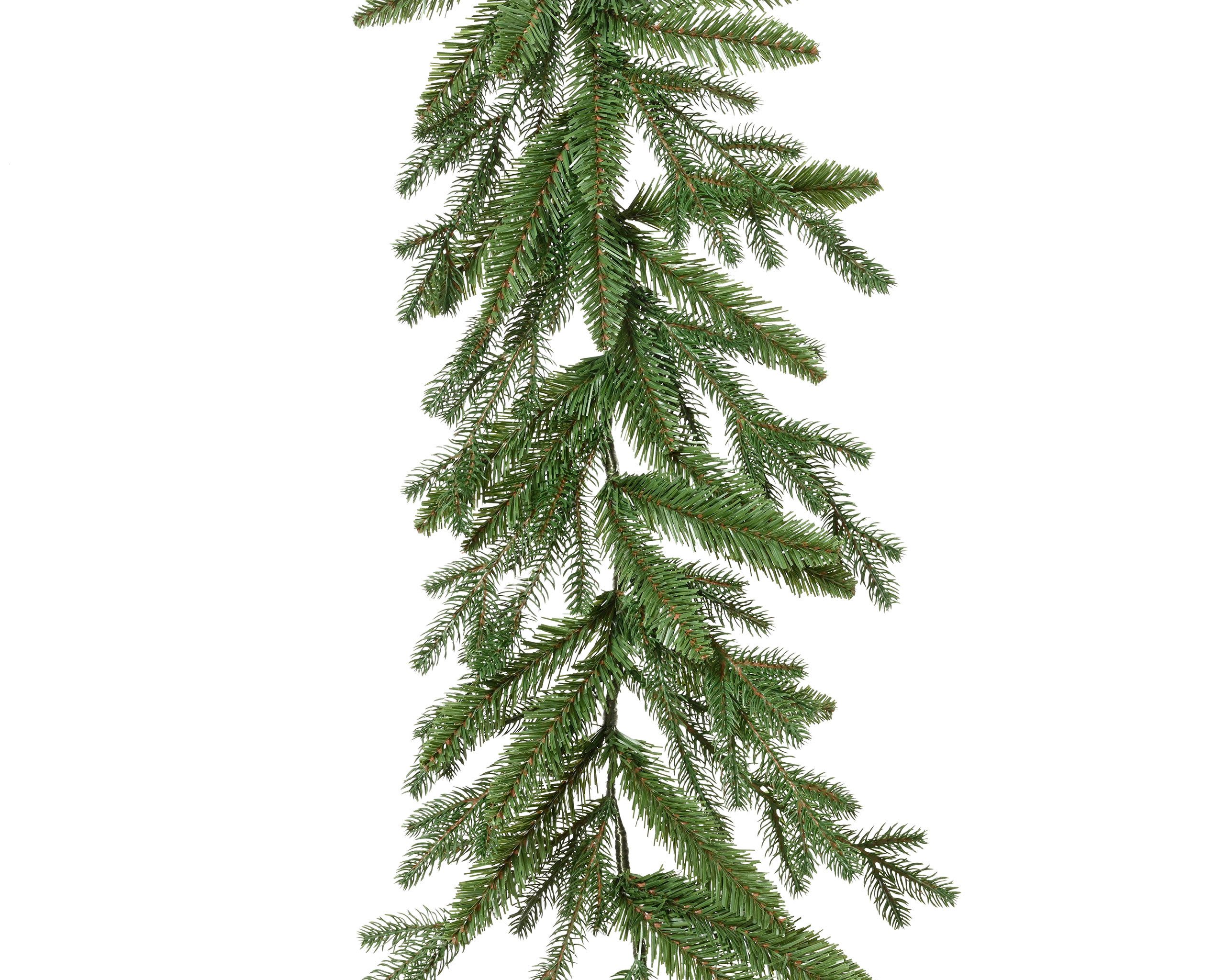 Kunstgirlande, Kaemingk, Künstliche Tannengirlande 1,8m x 36cm Grün günstig online kaufen