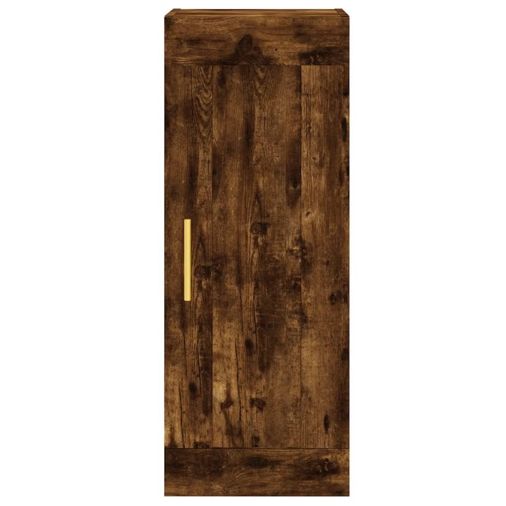 Wandschrank Holzwerkstoff (1 Räuchereiche cm Sideboard 34,5x34x90 vidaXL St)