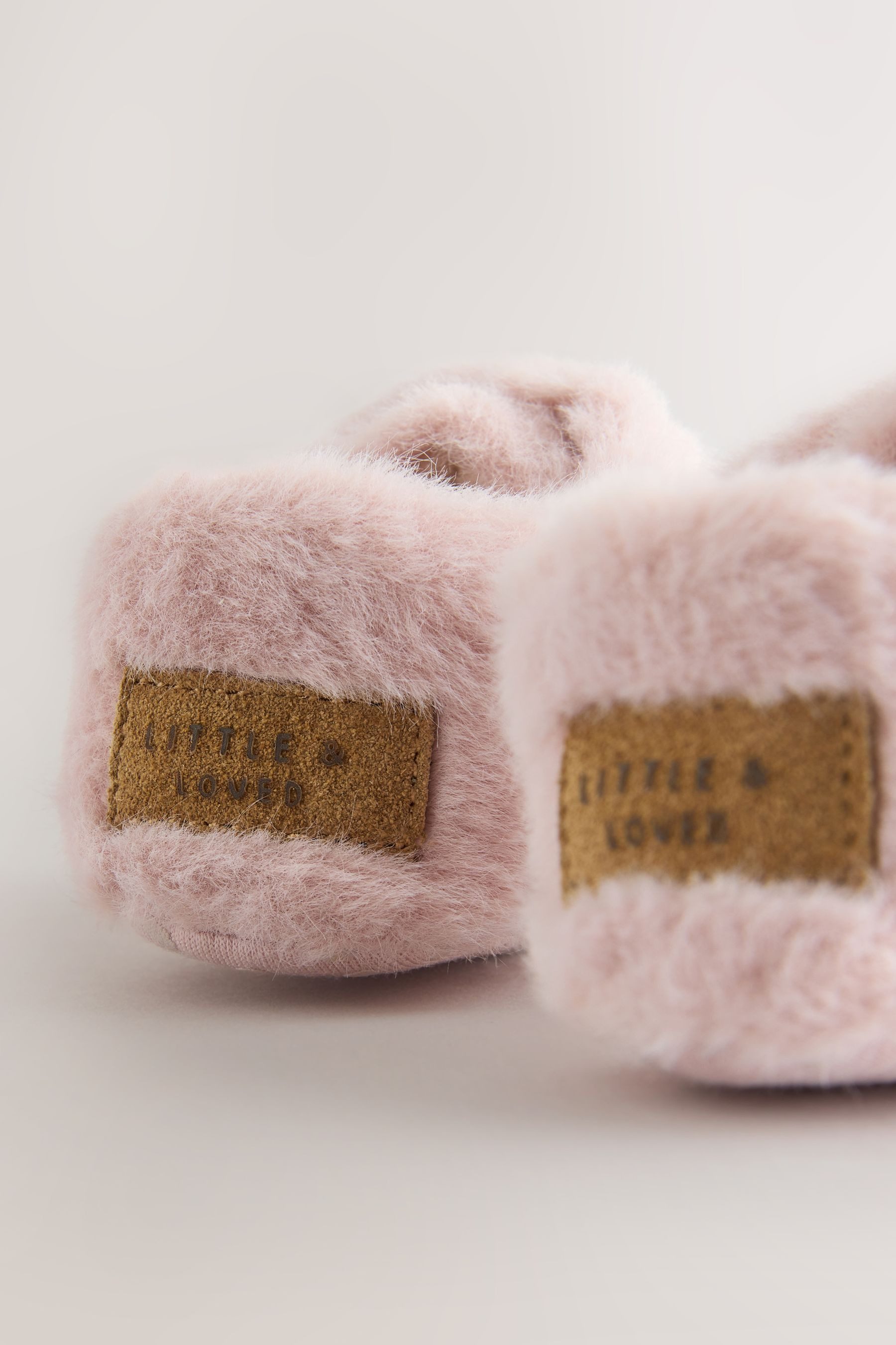 Next Gemütliche Baby Slippers mit Klettverschluss Hausschuh – Bild 4 von 5