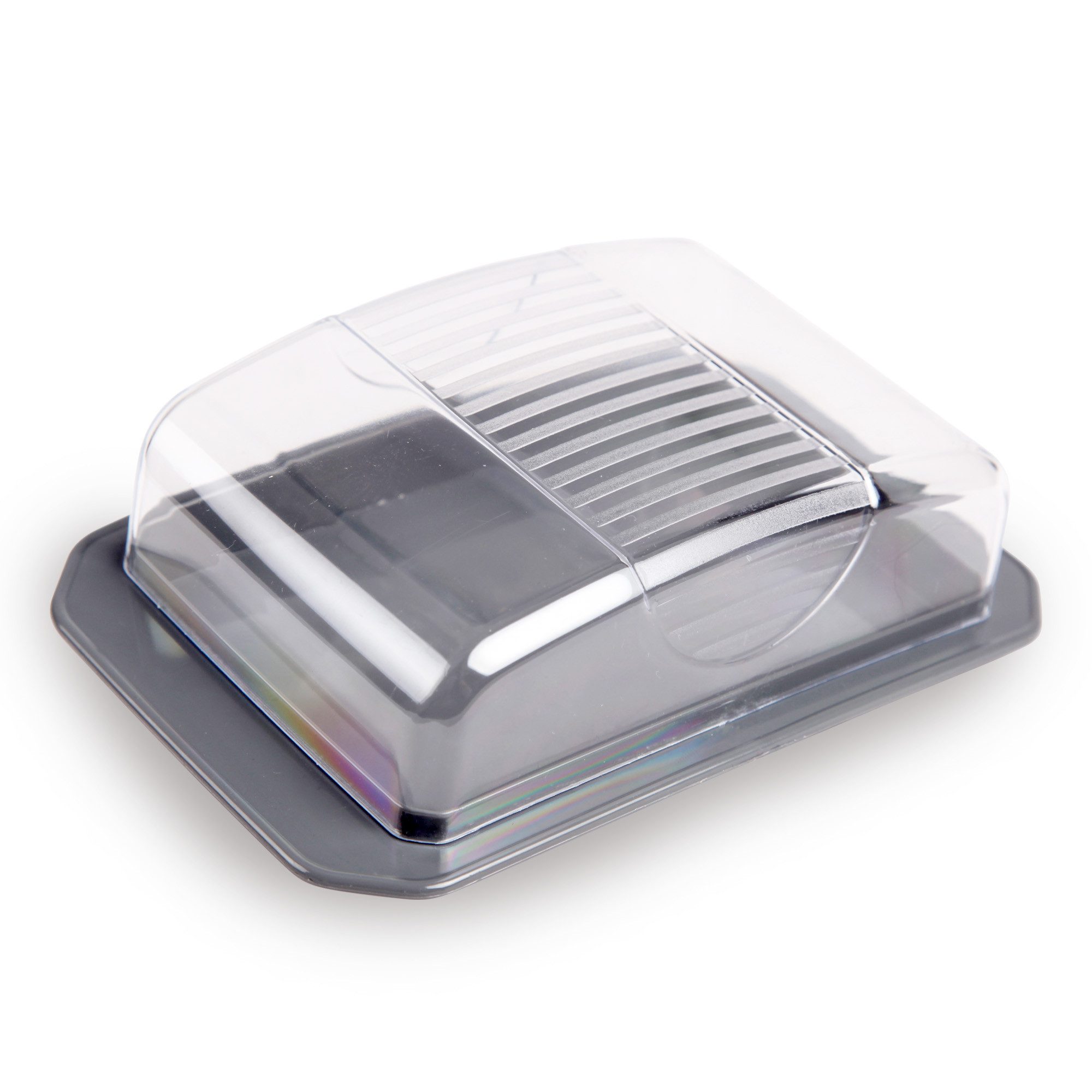 Pro Home Butterdose mit Deckel (BPA-freiem, bruchsicherem Kunststoff), Kunststoff, (Set, 1x Deckel, 1x Unterboden), Butterbehälter & Butterbox mit 250g