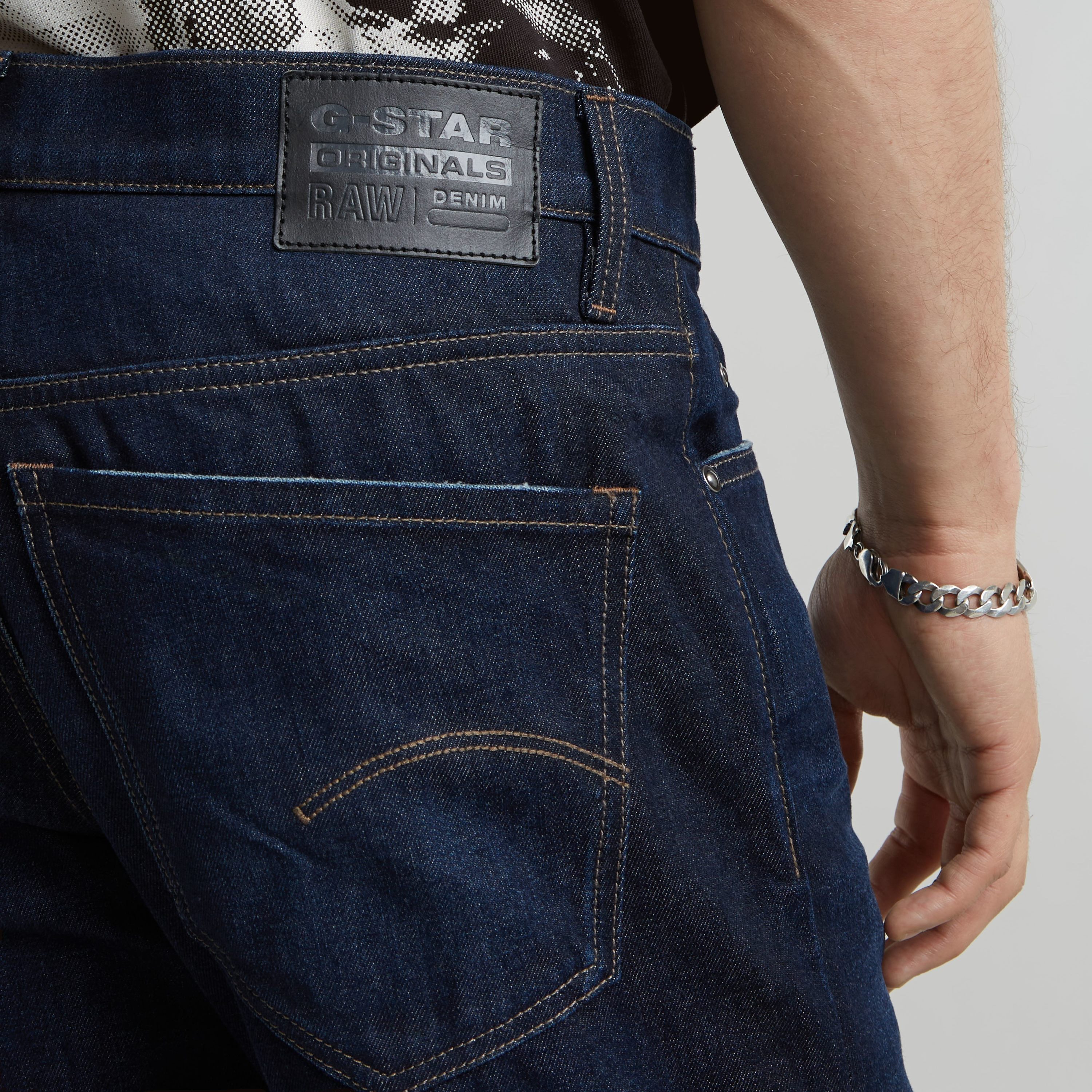 G-STAR Straight-Jeans Mosa Straight mit hellen Nähten – Bild 4 von 5