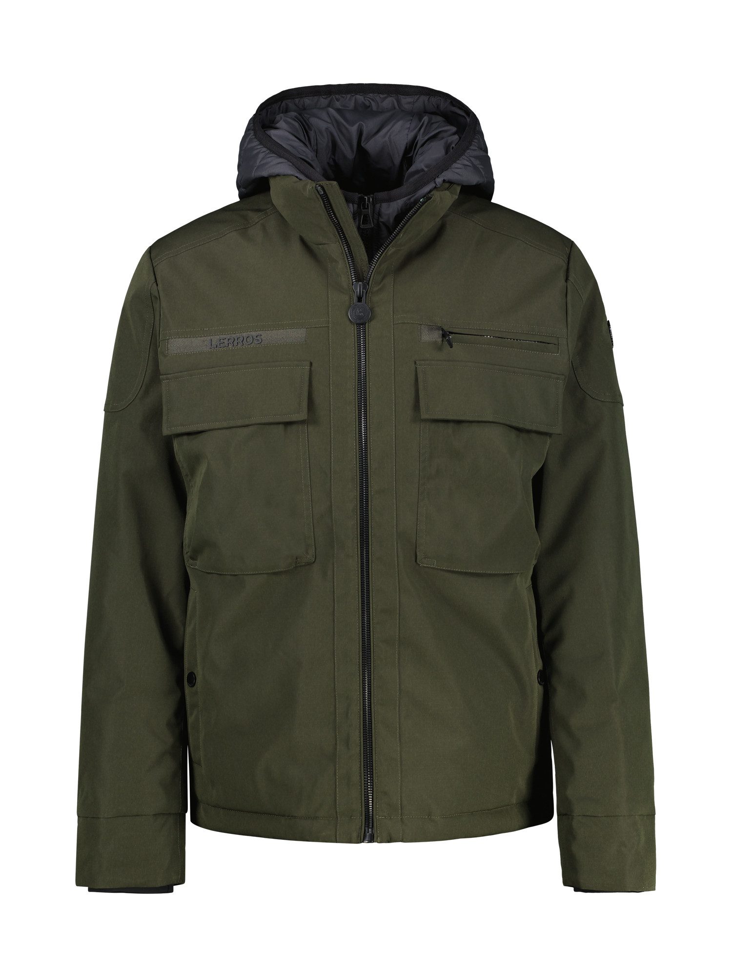 LERROS Outdoorjacke LERROS Fieldjacket mit Kapuze, günstig online kaufen
