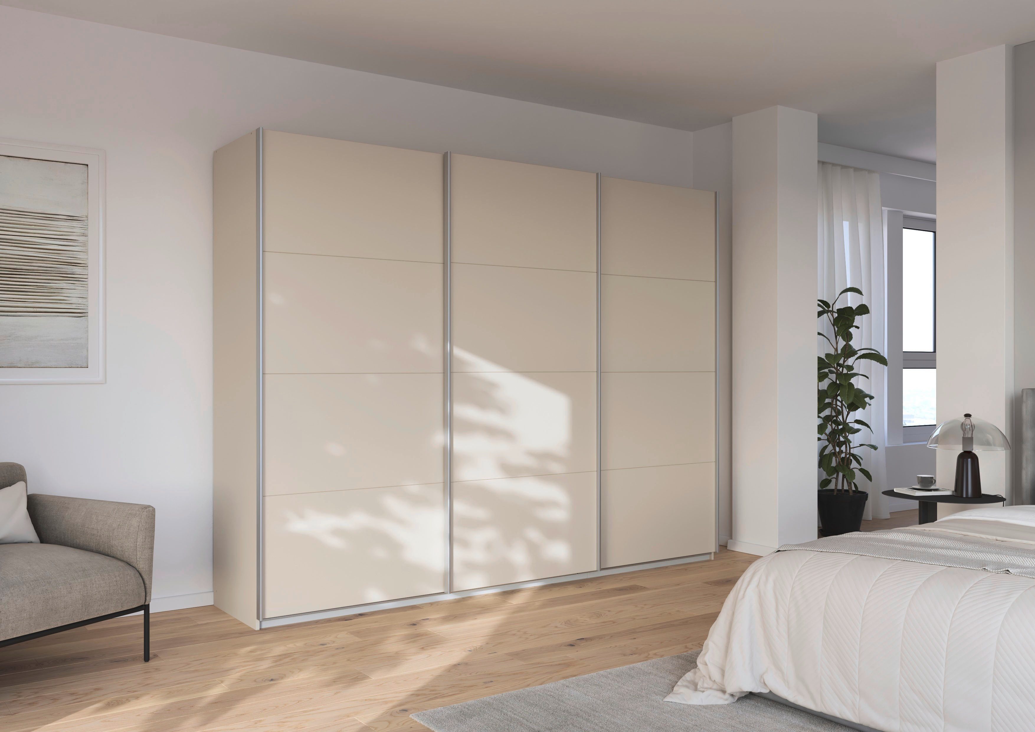 OTTO home Schwebetürenschrank Kleiderschrank Schrank Garderobe AGORDO mit D günstig online kaufen