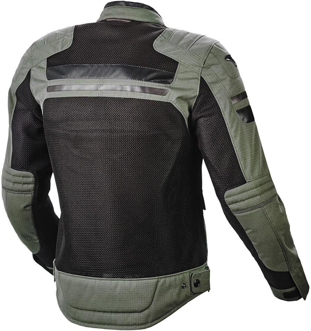 Macna Motorradjacke Fluent Motorrad Textiljacke Atmungsaktiv protektoren reflektierende