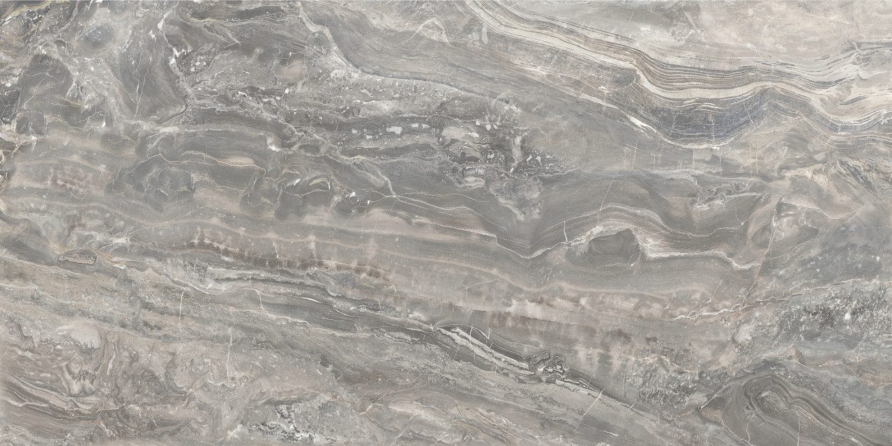 Euro Stone Wandfliese Bodenfliese Feinsteinzeug Salamanca 60 x 120 cm, Feinsteinzeug, Grau