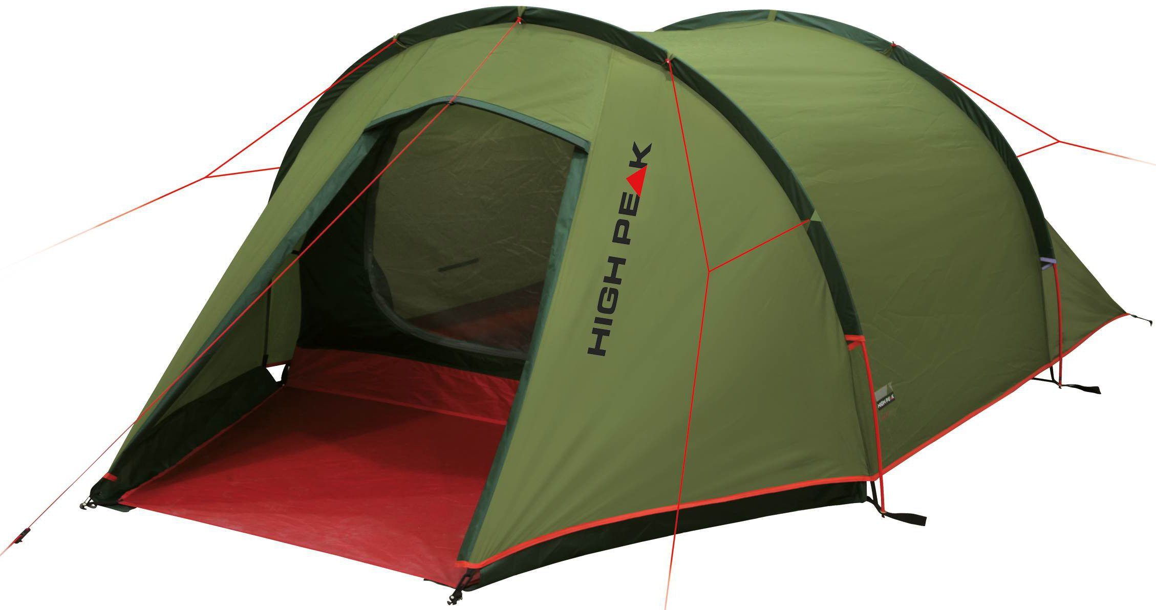 High Peak Tunnelzelt Kite 3 LW, Personen: 3