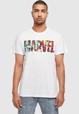 Merchcode T-Shirt Herren Marvel Logo Character Tee (1-tlg)
