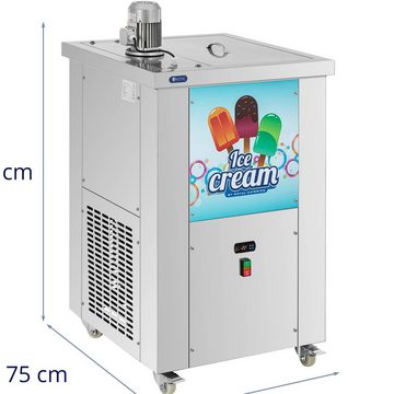 Royal Catering Eismaschine Eismaschine - 2 Formen: 75 + 110 ml - 80 Stück (15 min), 1400 W