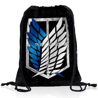 VOID Henkeltasche, Titan Wappen Aufklärungstruppe Attack Anime Beutel Rucksack AOT