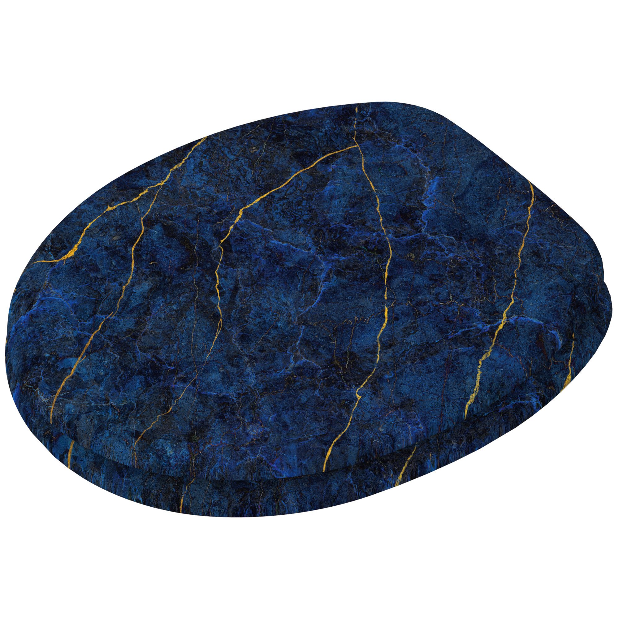 Sanilo WC-Sitz Marmor Darkblue, universell, leichte Montage, hochwertig & m günstig online kaufen