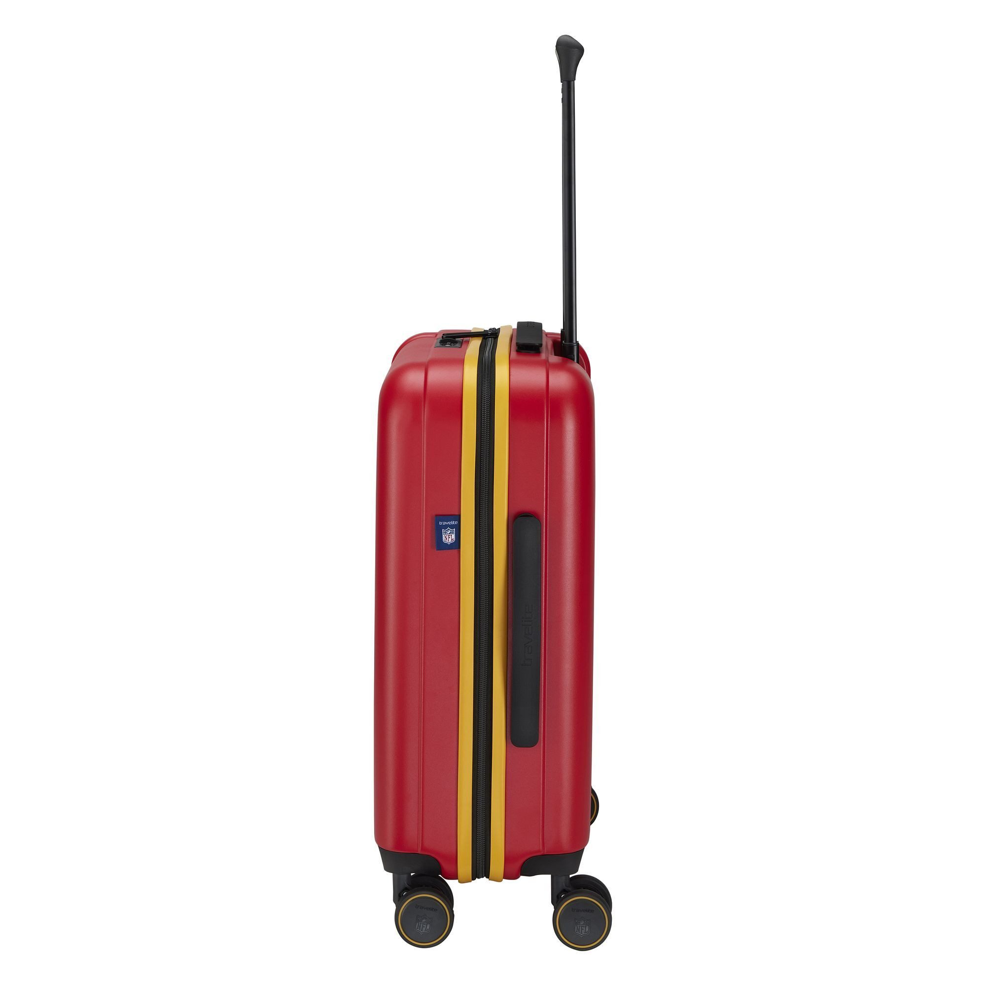 travelite Handgepäck-Trolley travelite x NFL, 4 Rollen, ABS