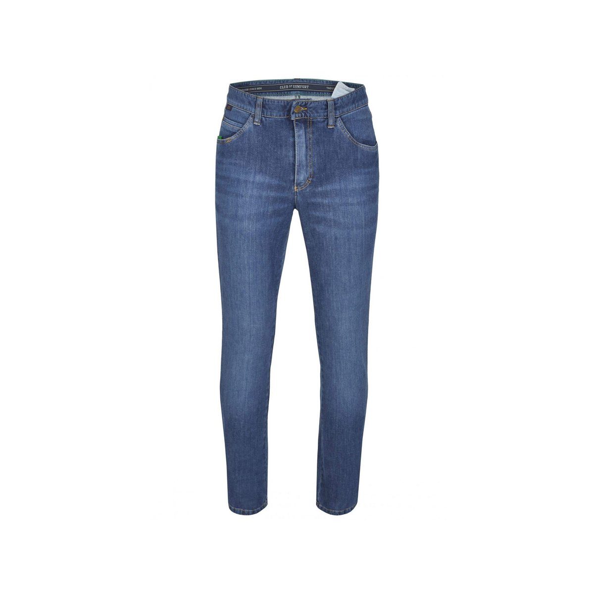Hinrichs (1-tlg) 5-Pocket-Jeans regular blau