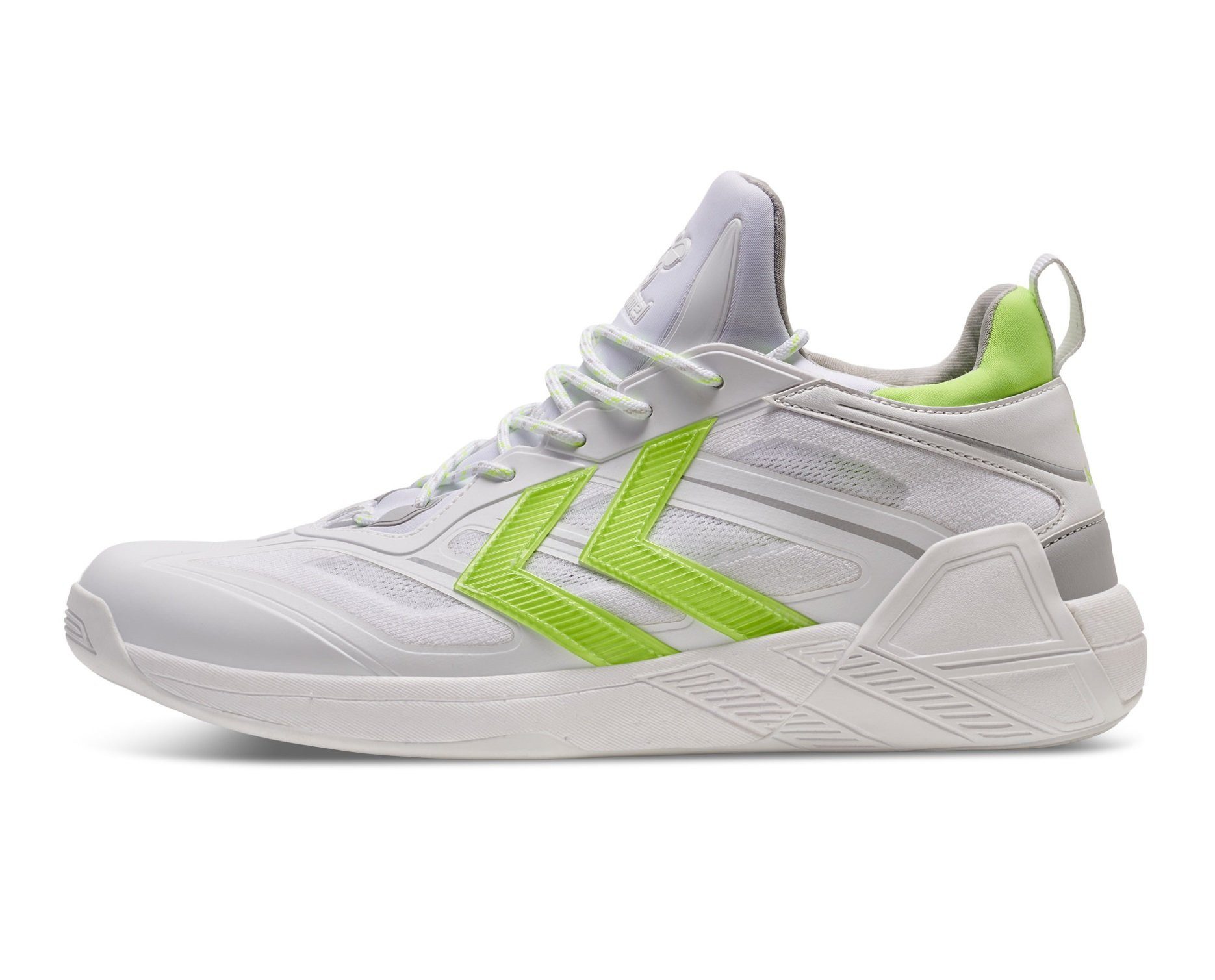 Hallen-Indoorschuhe Algiz 2.0 weiss Herren Badmintonschuh