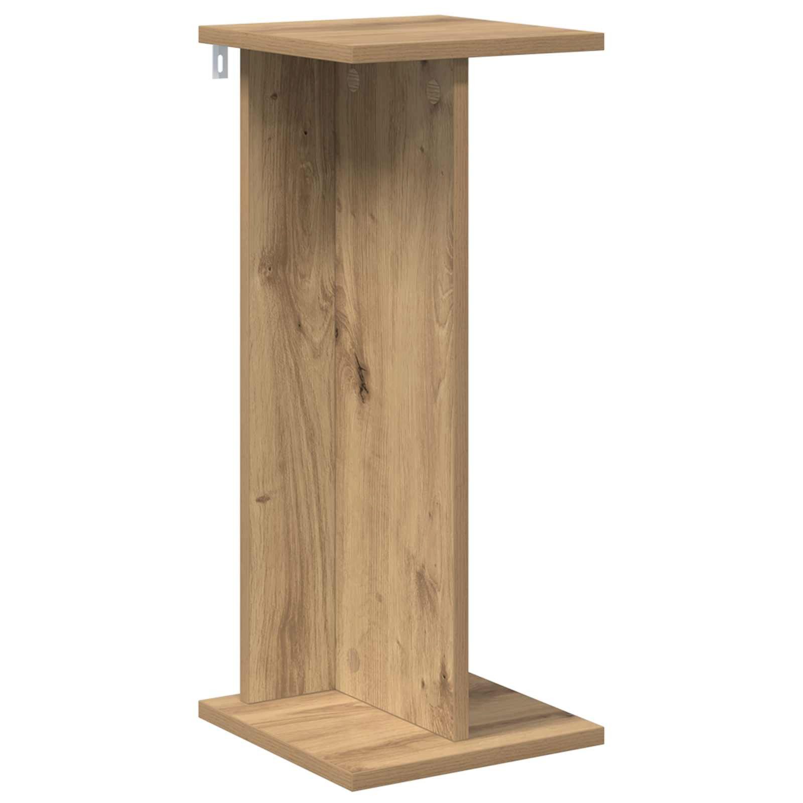 vidaXL Blumenständer Pflanzenständer Artisan-Eiche 25 x 25,5 x 60,5 cm Holzwerkstoff (1 St)