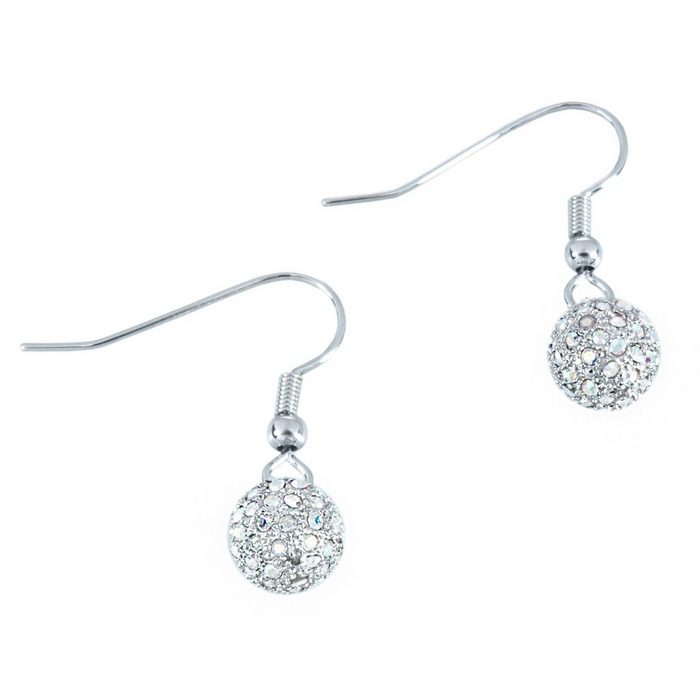 Miabelle Ohrring-Set Anziehende Damen Ohrringe mit 2 echten Diamanten u