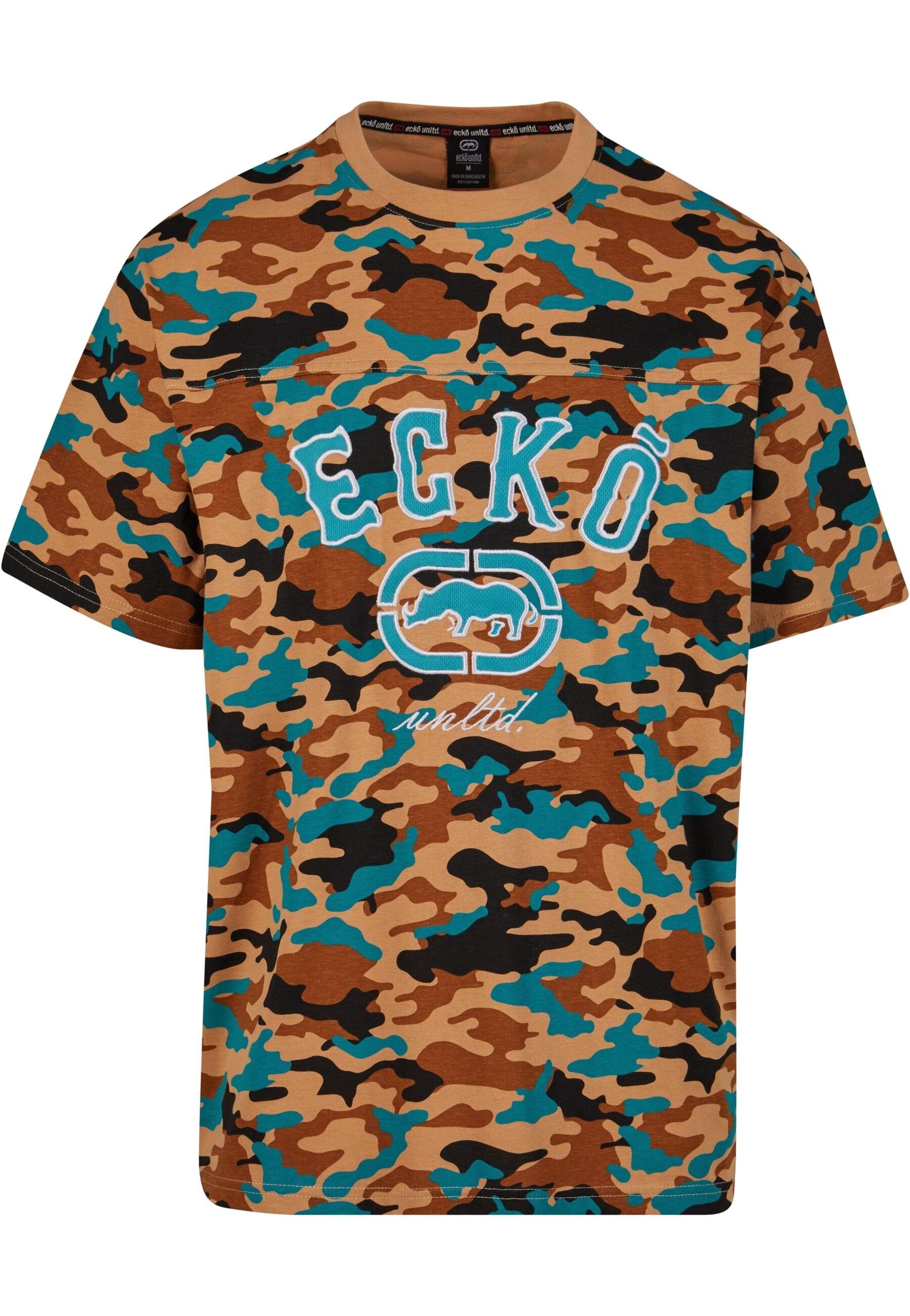 Ecko Unltd. T-Shirt Herren Ecko Unltd. Tshirt BBall (1-tlg) camouflage/black/green