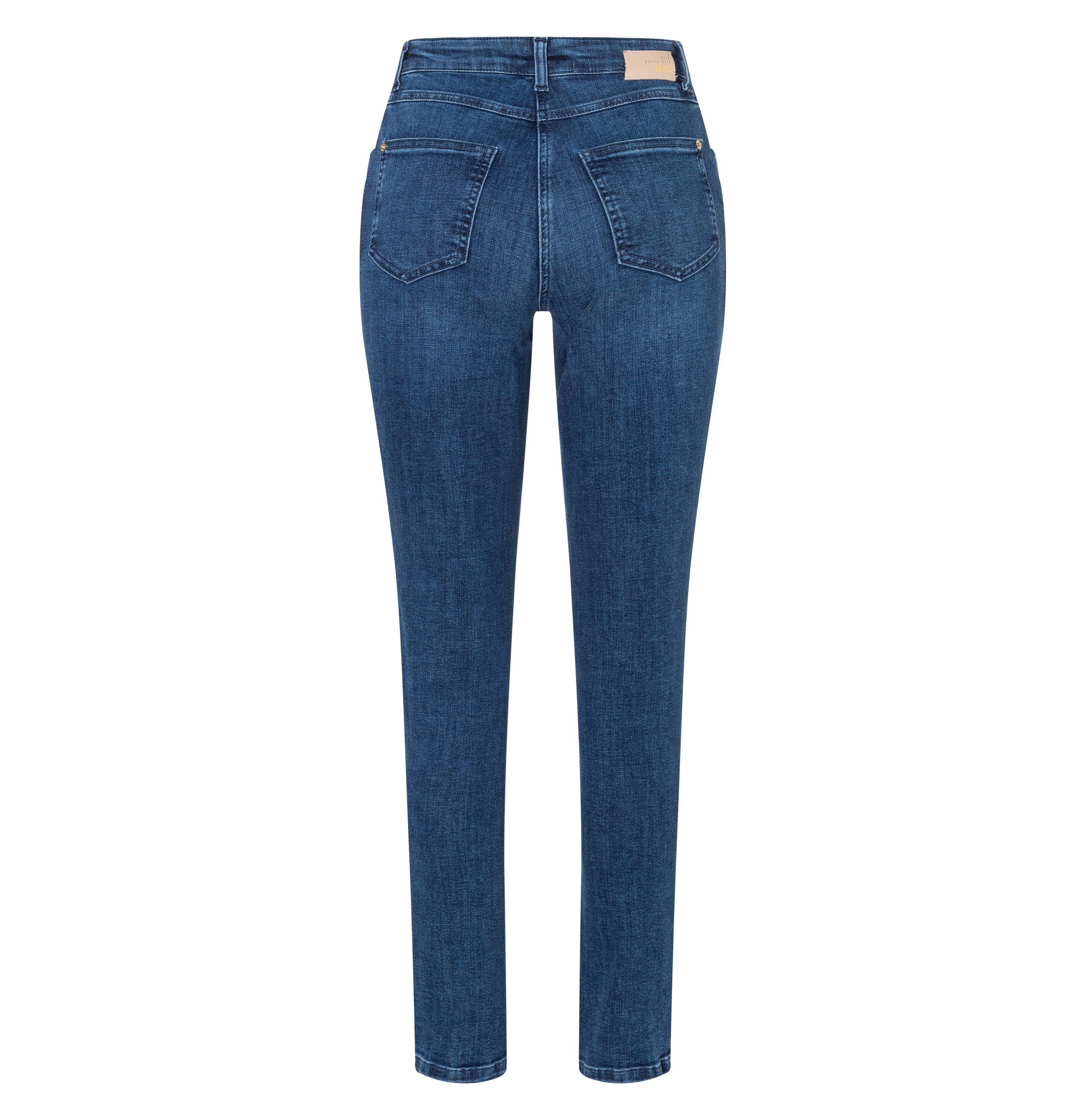 Damen Jeans MAC Stretch-Jeans MAC MEL dark blue modern wash 2620-90-0389L D696