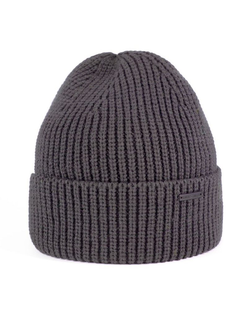 Smith & Miller Baseball Cap Strickmütze (Beanie) Logan - grau - 1 Stück