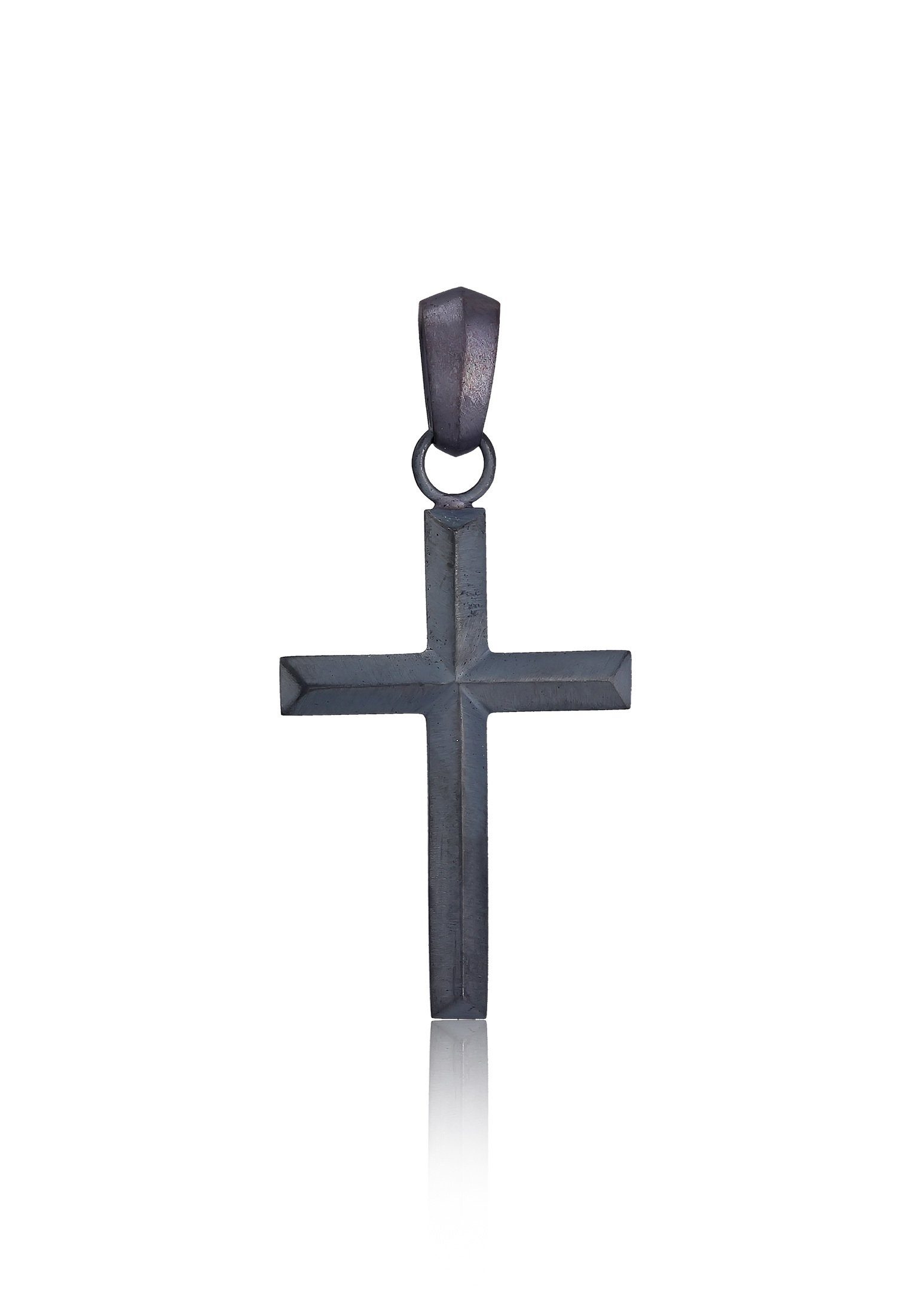 Kuzzoi Kettenanhänger Kreuz Modern 925 Silber, Kreuz günstig online kaufen