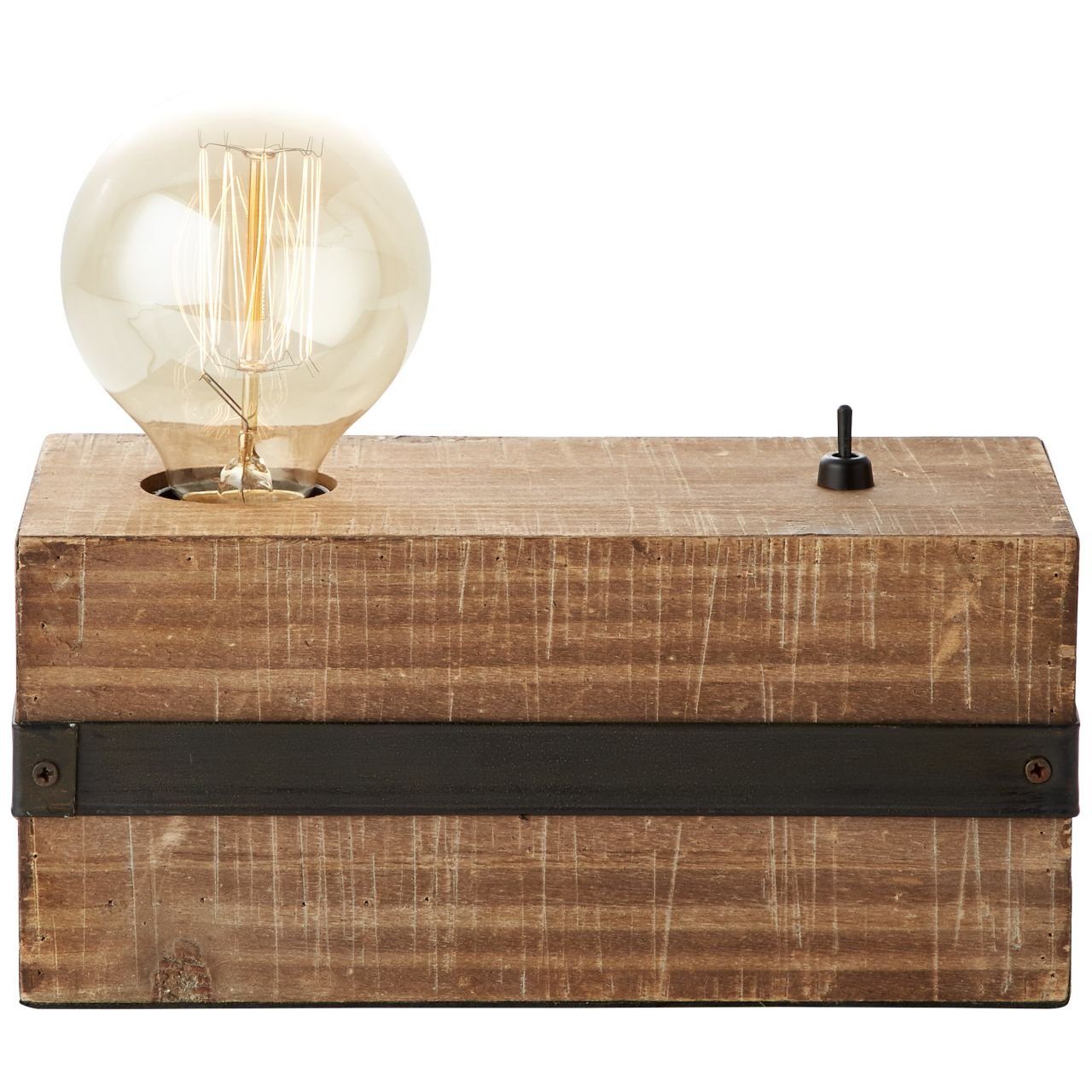 Brilliant Tischleuchte Woodhill, Lampe antik/schwarz Nor Woodhill Tischleuchte g.f. E27, 1x 30W, A60