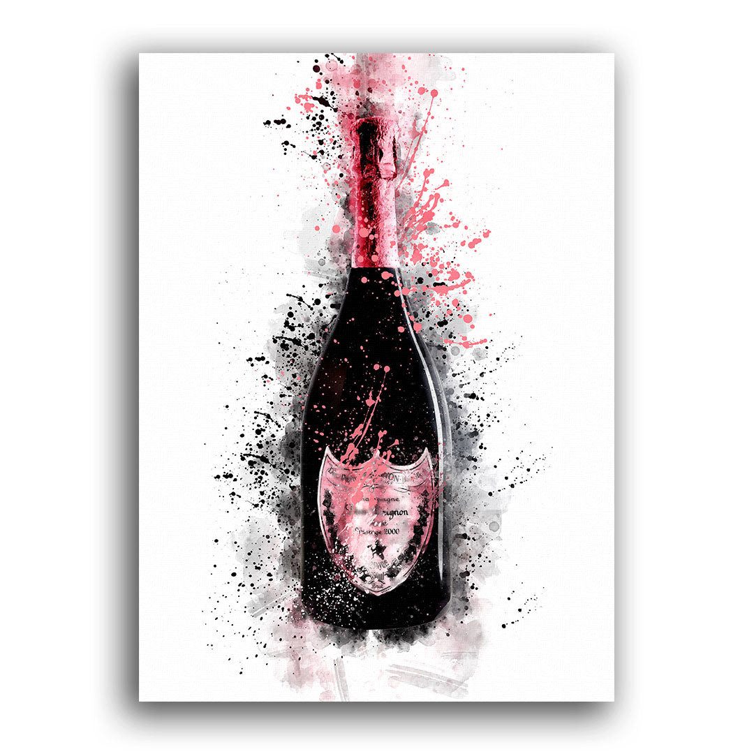 Wandbild Champagne