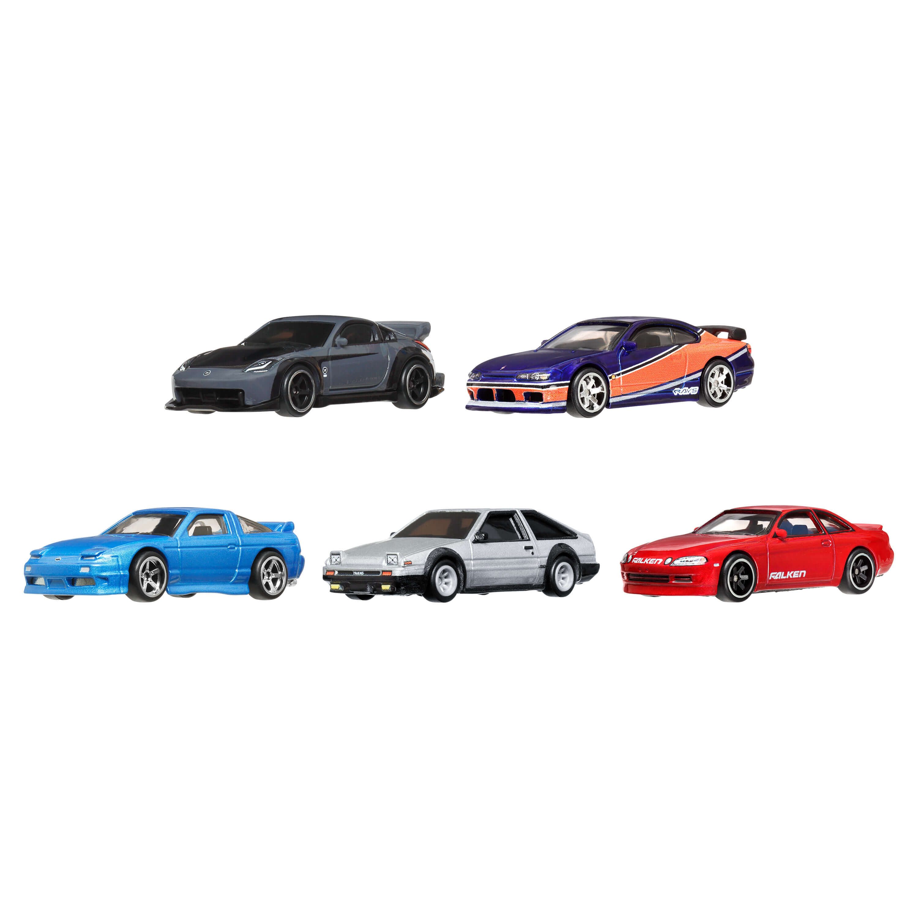 Mattel® Spielzeug-Auto Mattel JFL99 - Hot Wheels Premium Fast & Furious Bundle