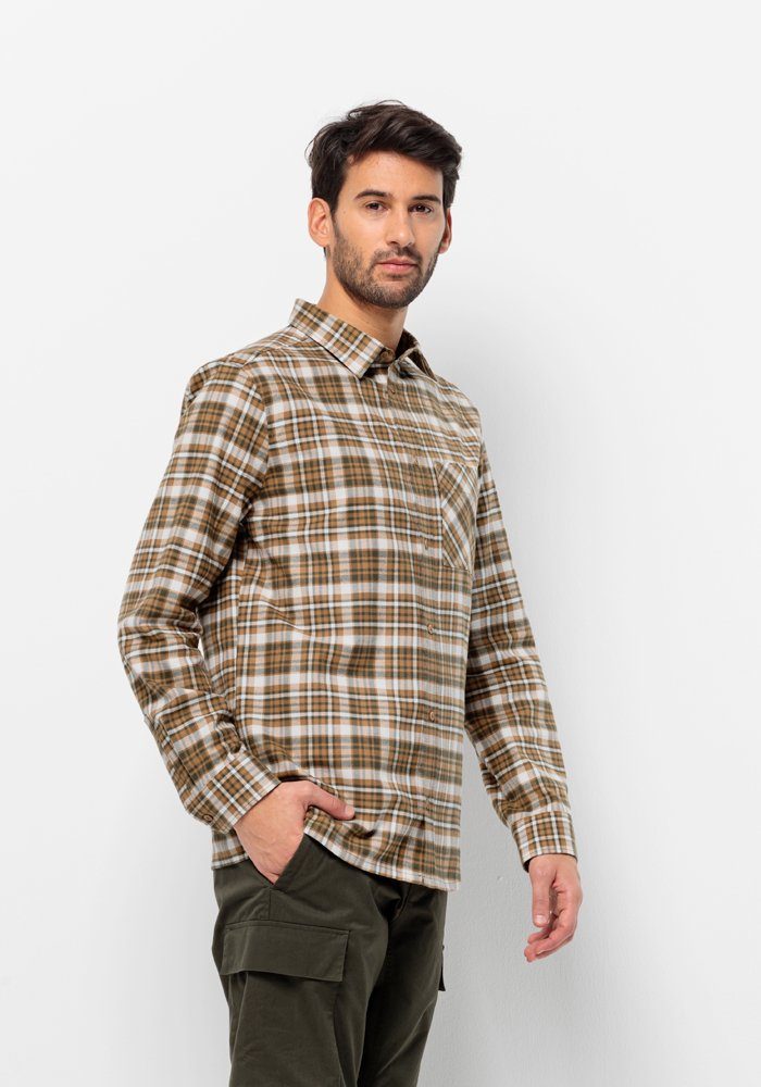 Jack Wolfskin Flanellhemd BERGWEG SHIRT M