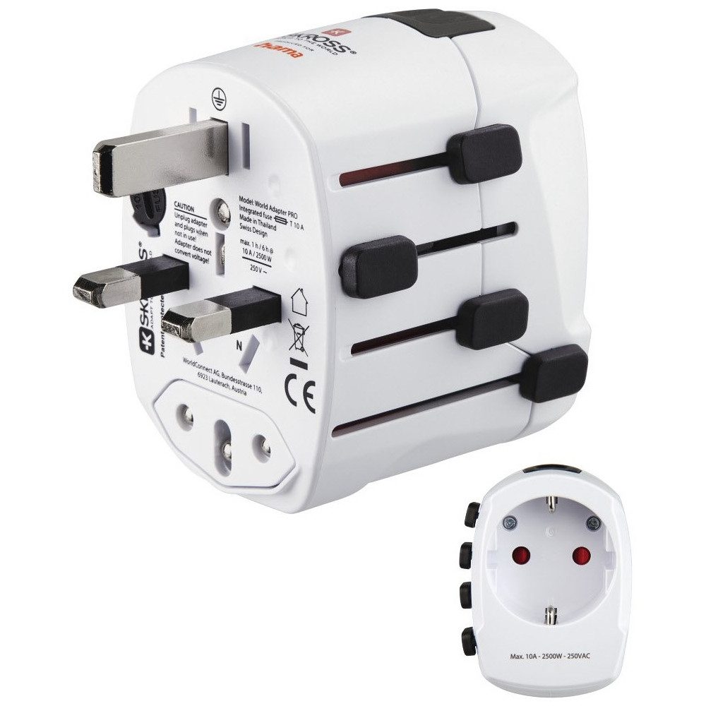 Hama Weltreiseadapter World Travel Pro Reisestecker Reiseadapter