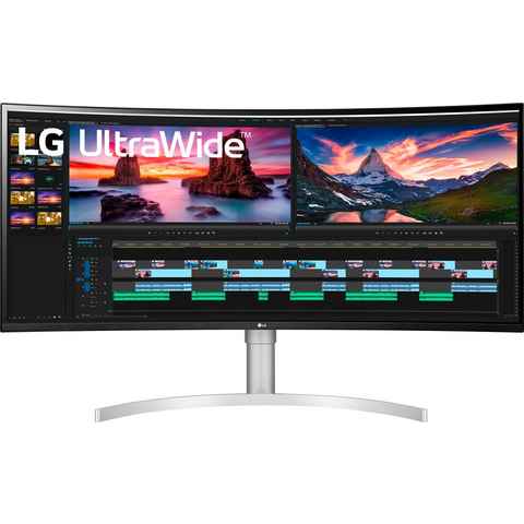 LG 38WN95CP Curved-Gaming-Monitor (95,29 cm/38 ", 3840 x 1600 px, WQHD, 1 ms Reaktionszeit, 144 Hz, IPS)