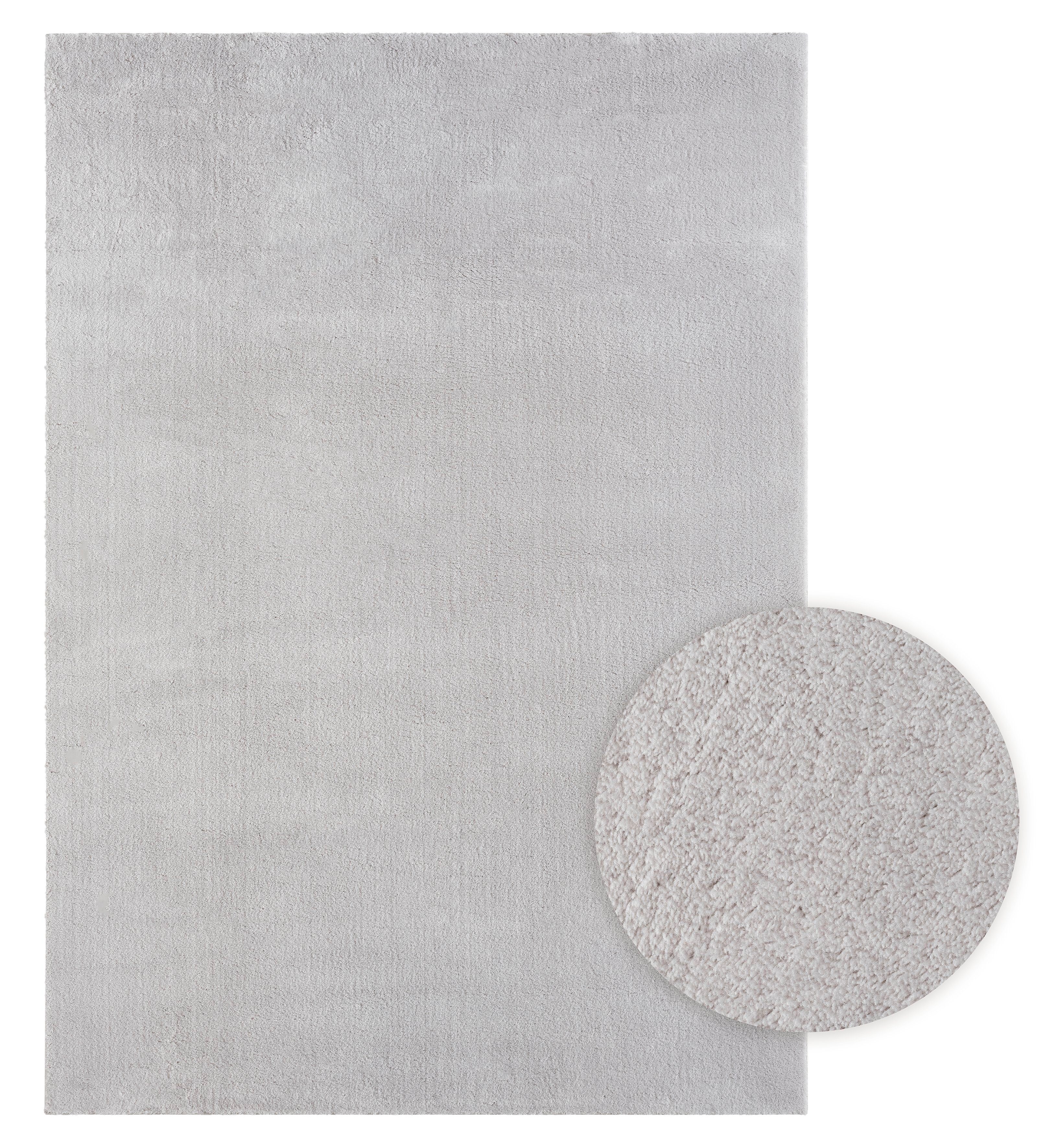OTTO home Teppich Arabell, Kunstfellteppich, Felloptik, waschbar, rechteckig, Höhe: 16 mm, flauschig, kuschelig, Anti-Rutsch-Unterseite, Wohnzimmer, Schlafzimmer